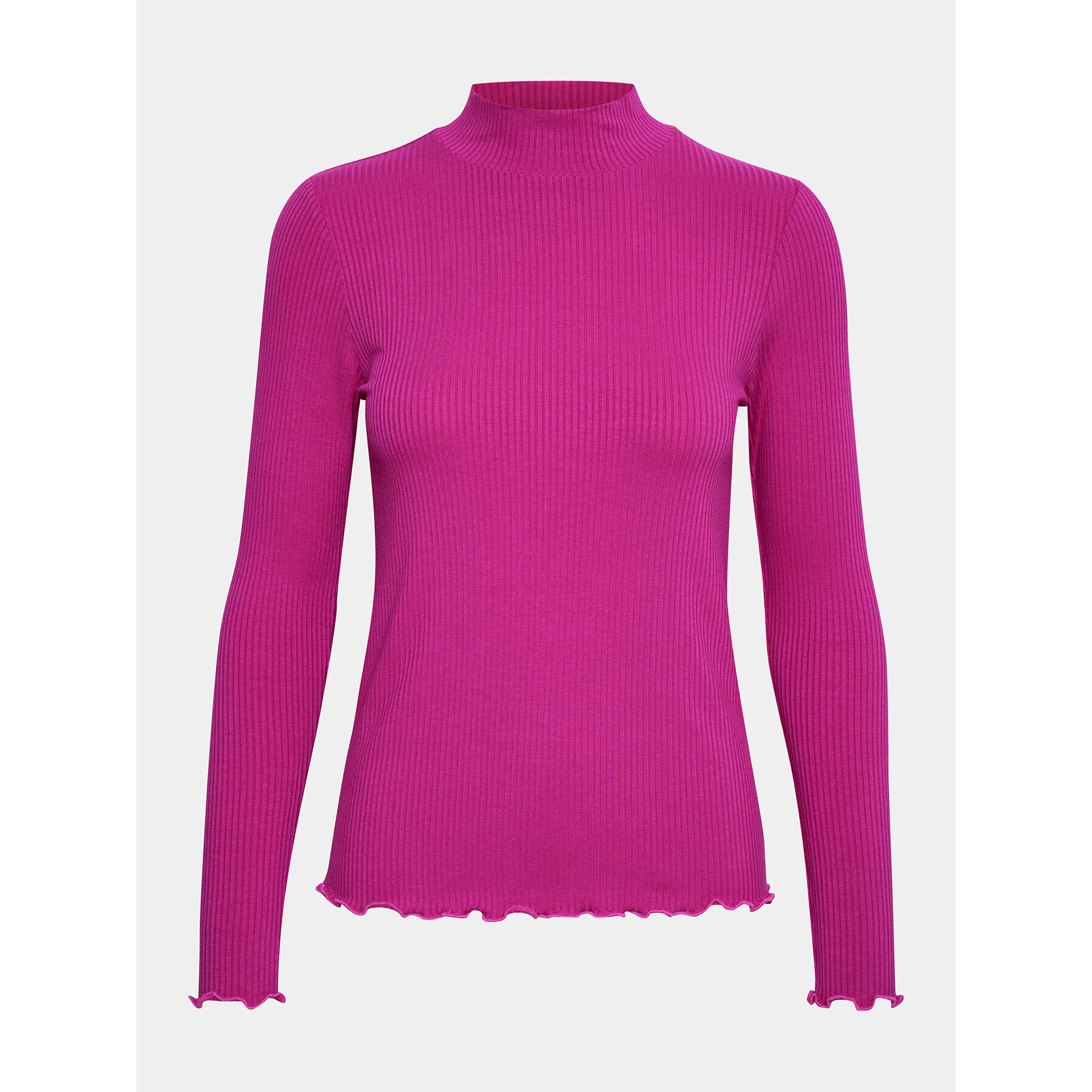 Kaffe Блуза Kadrew Turtleneck 10507922 Розов Shaped Fit - Pepit.bg