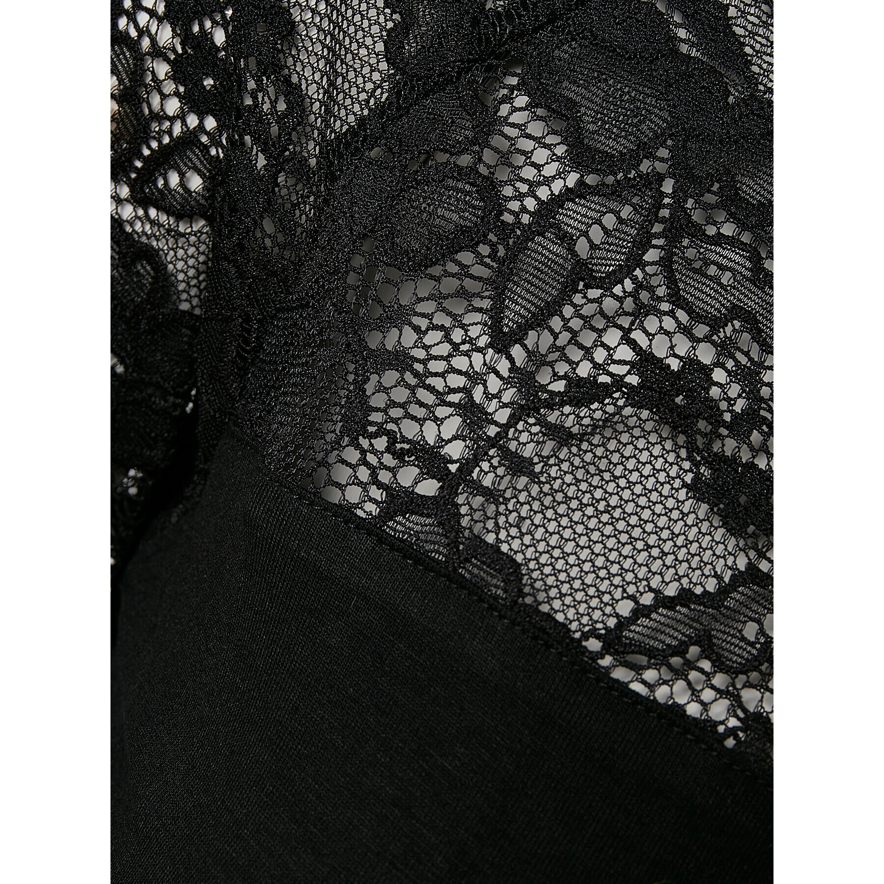 Kaffe Блуза Lacy Boat 10500903 Черен Regular Fit - Pepit.bg