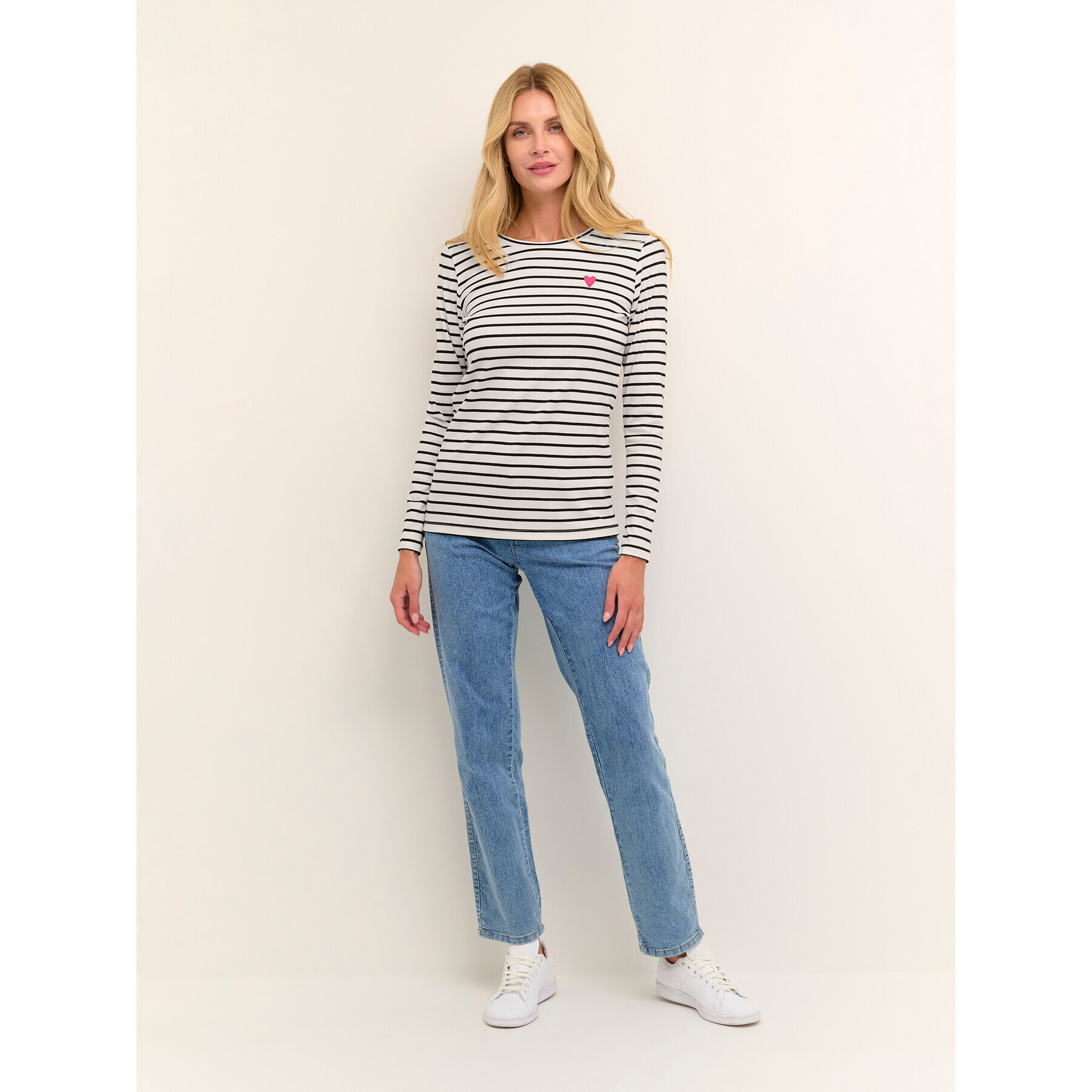 Kaffe Блуза Liddy 10502821 Бял Regular Fit - Pepit.bg