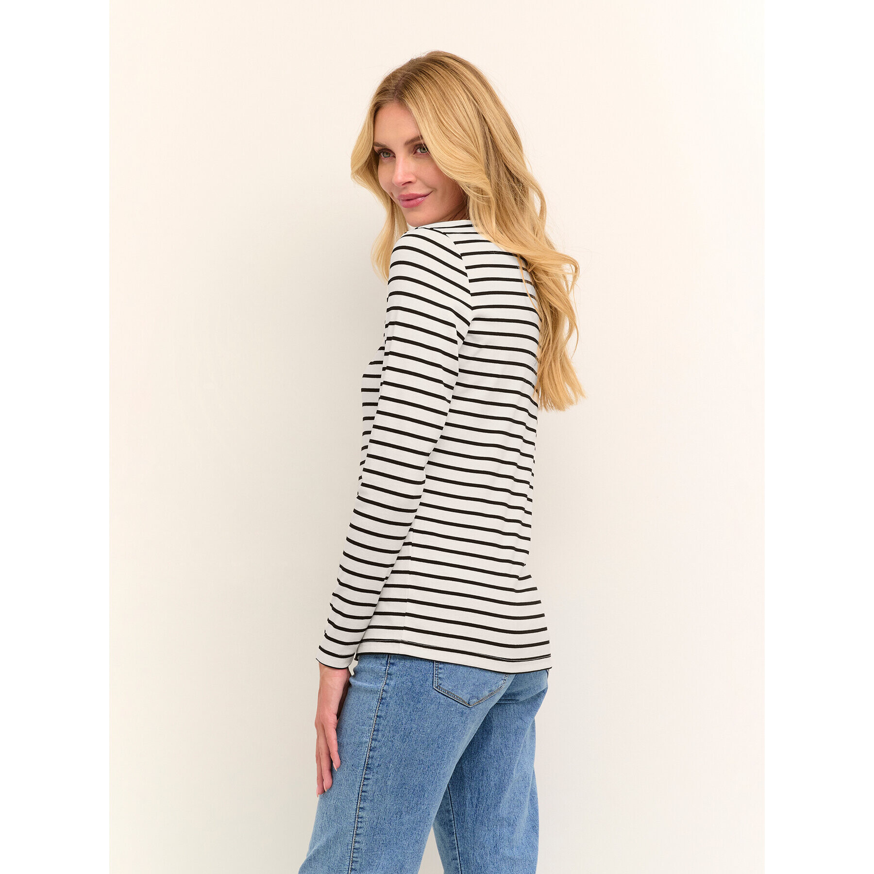 Kaffe Блуза Liddy 10502821 Бял Regular Fit - Pepit.bg