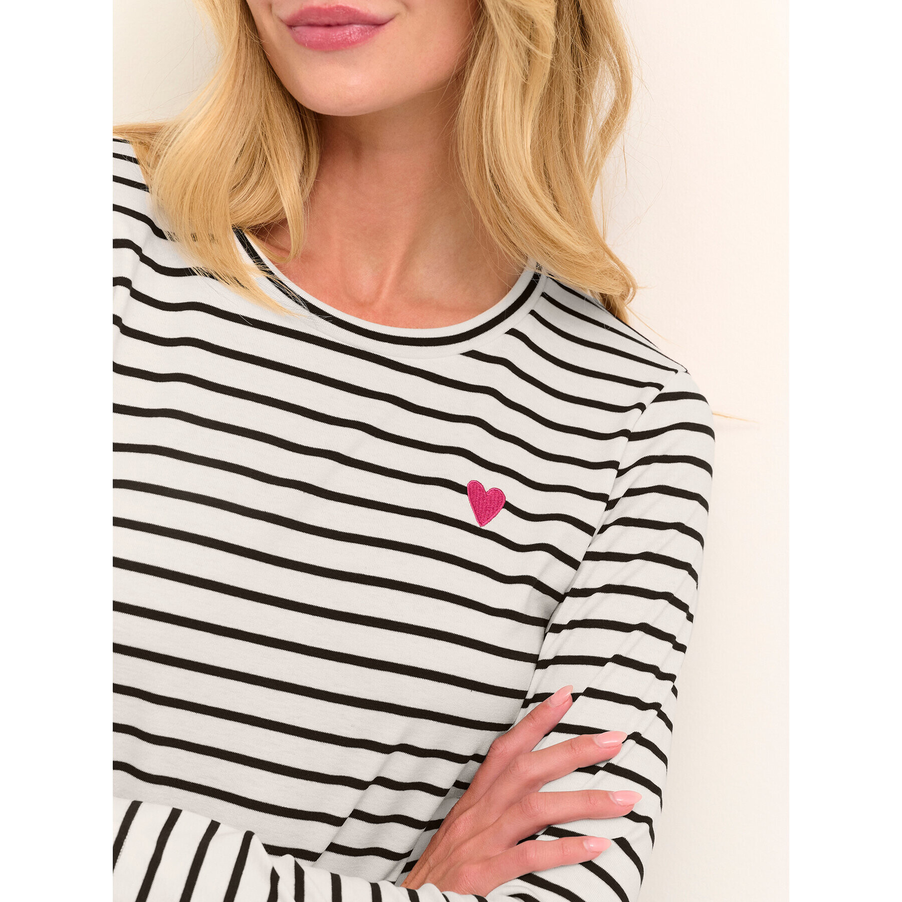 Kaffe Блуза Liddy 10502821 Бял Regular Fit - Pepit.bg