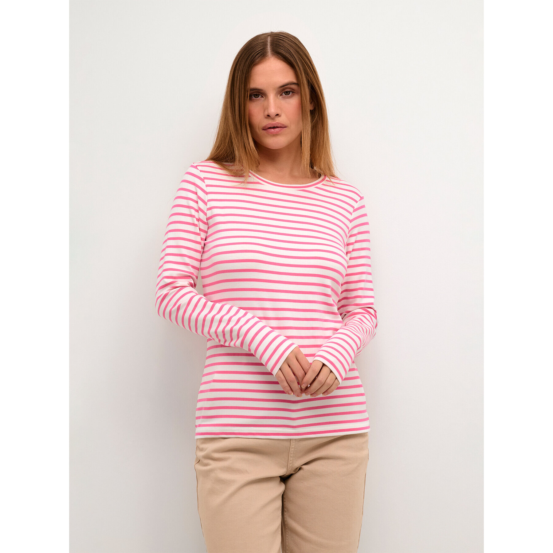Kaffe Блуза Liddy 10502821 Розов Regular Fit - Pepit.bg