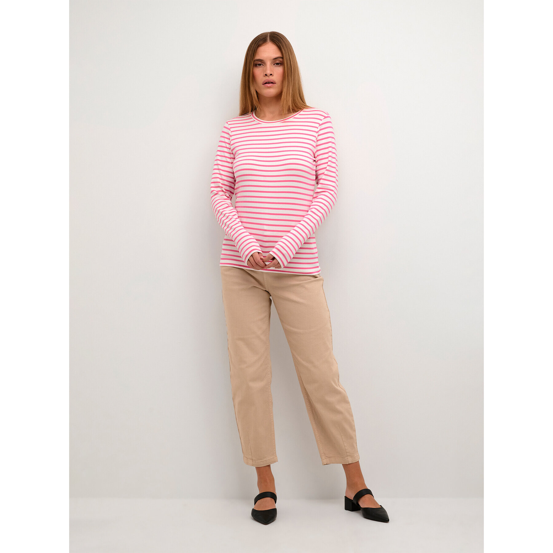 Kaffe Блуза Liddy 10502821 Розов Regular Fit - Pepit.bg