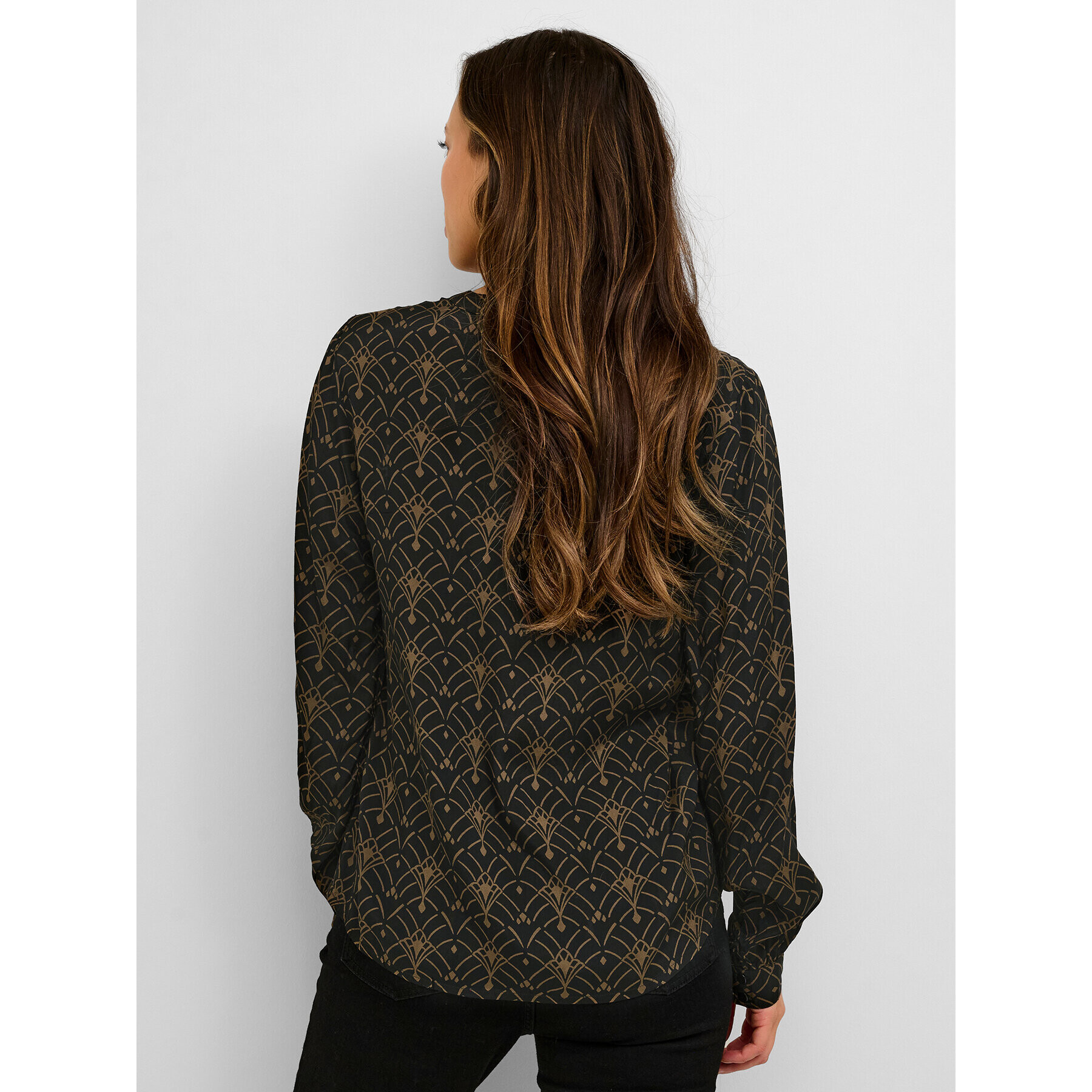Kaffe Блуза Mira 10506985 Черен Regular Fit - Pepit.bg
