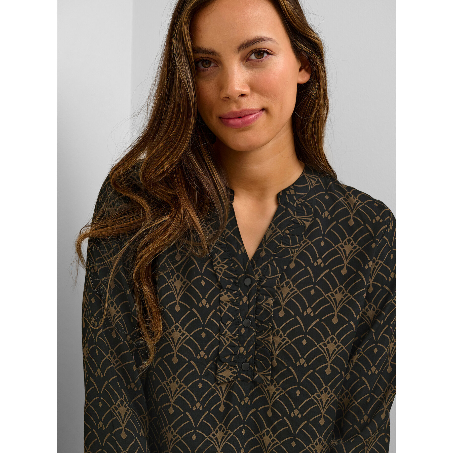 Kaffe Блуза Mira 10506985 Черен Regular Fit - Pepit.bg