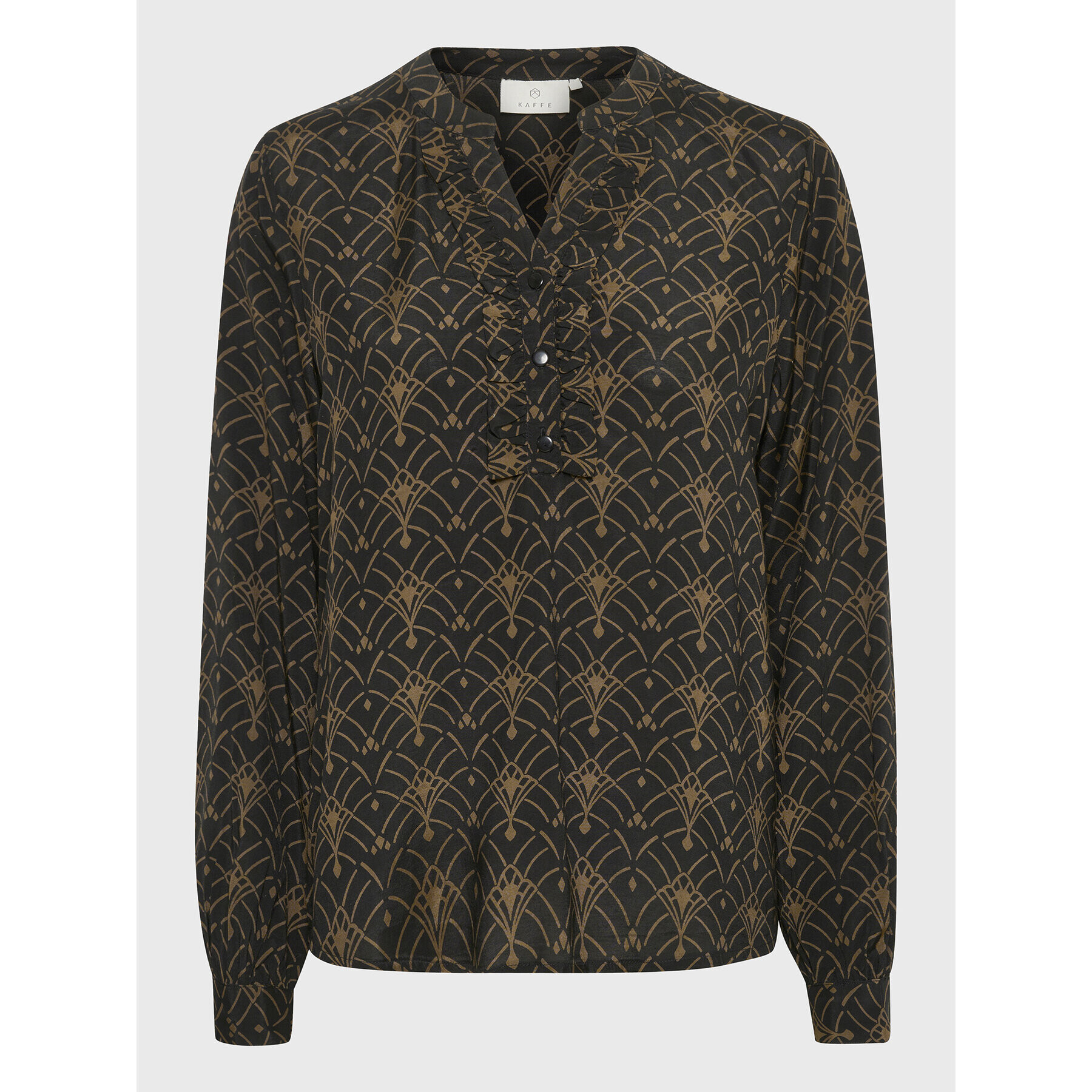 Kaffe Блуза Mira 10506985 Черен Regular Fit - Pepit.bg