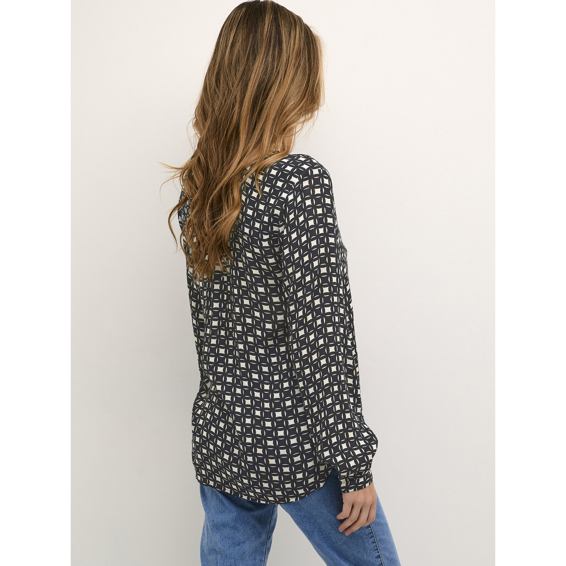Kaffe Блуза Nilia 10507377 Черен Regular Fit - Pepit.bg