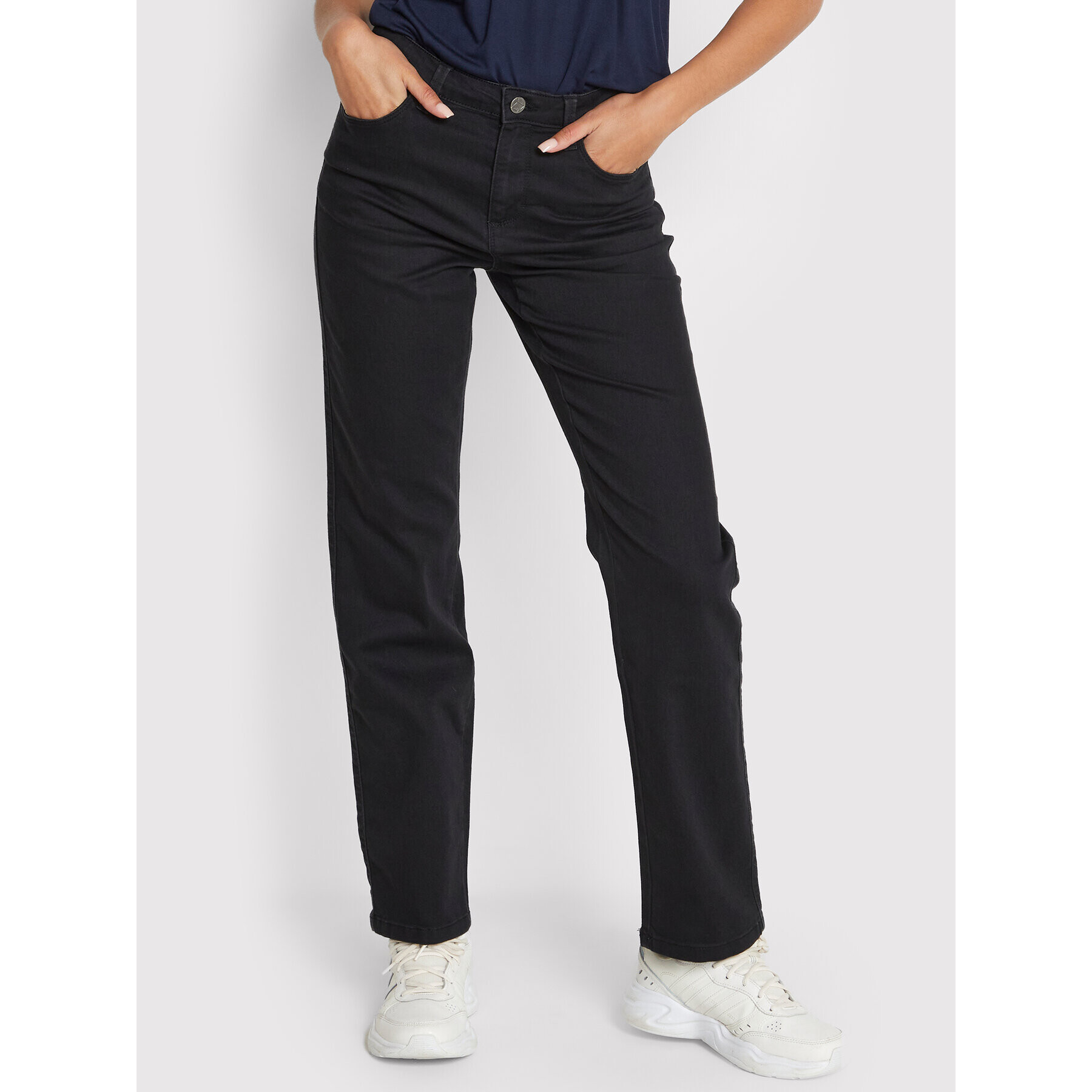 Kaffe Дънки Vicky 10506530 Черен Regular Fit - Pepit.bg
