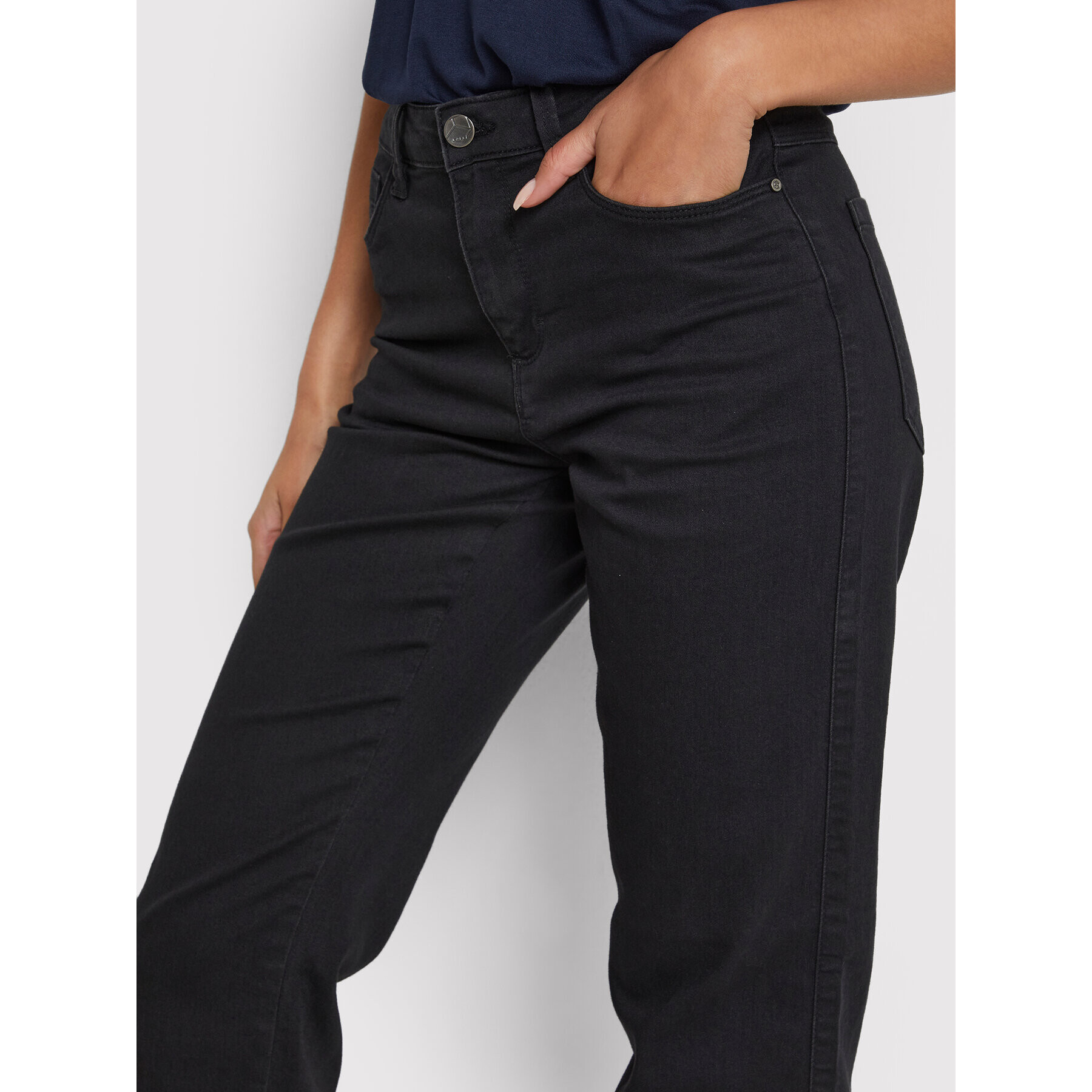 Kaffe Дънки Vicky 10506530 Черен Regular Fit - Pepit.bg