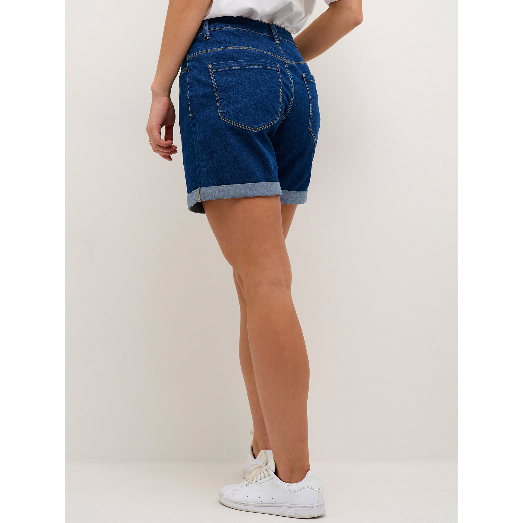 Kaffe Дънкови шорти Vicky 10505474 Тъмносин Regular Fit - Pepit.bg
