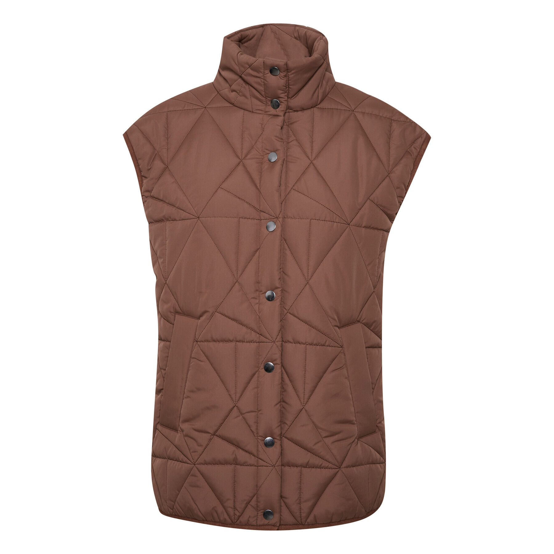 Kaffe Елек Pili 10507611 Кафяв Regular Fit - Pepit.bg