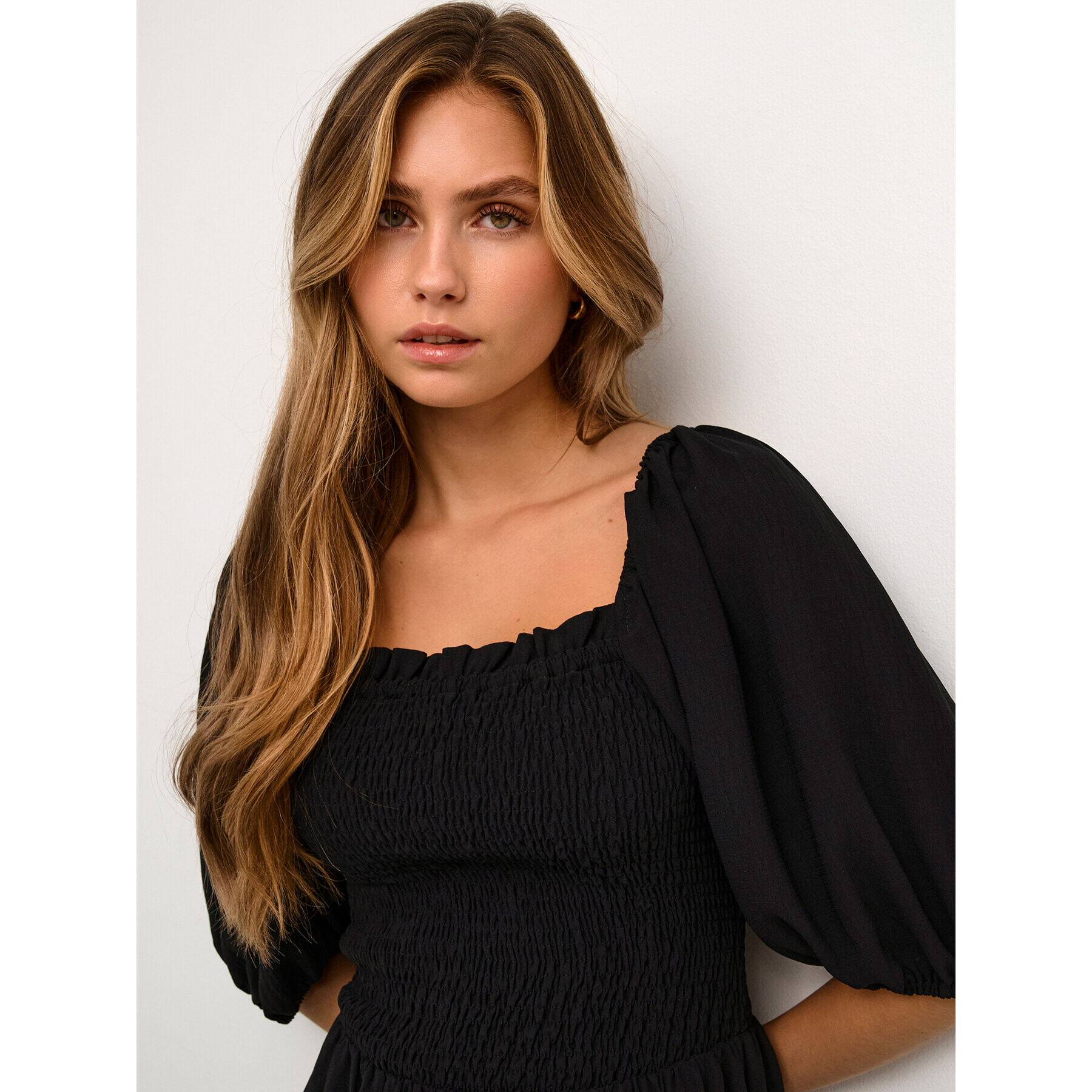 Kaffe Ежедневна рокля Beth 10506635 Черен Regular Fit - Pepit.bg