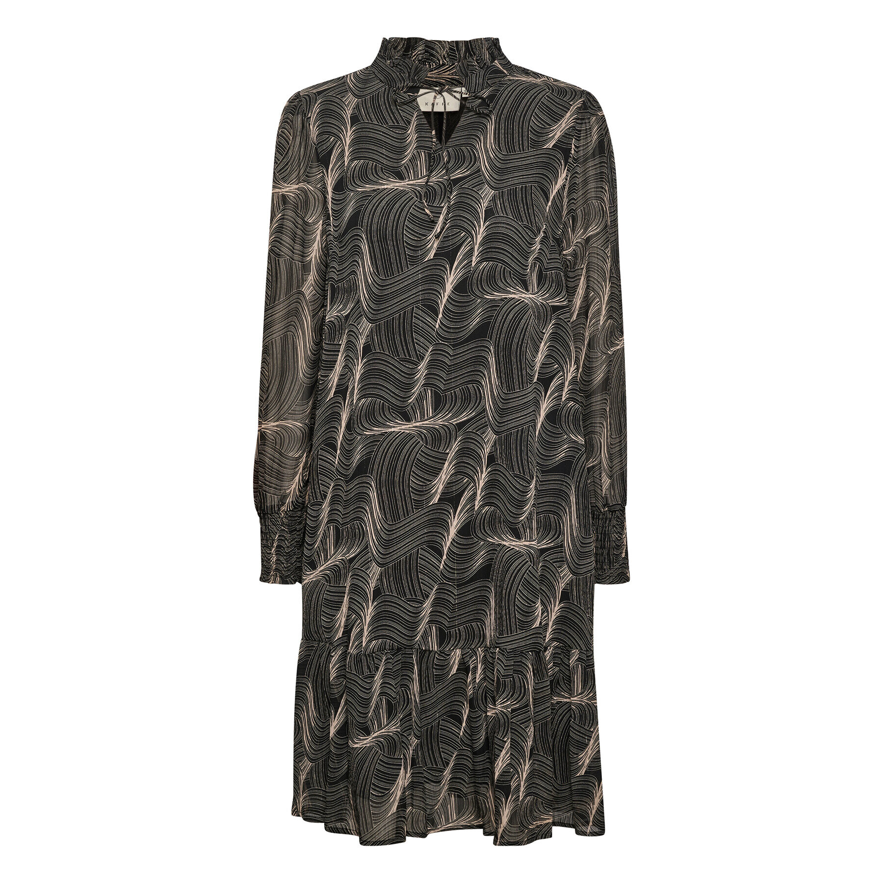 Kaffe Ежедневна рокля Jema 10506821 Черен Regular Fit - Pepit.bg