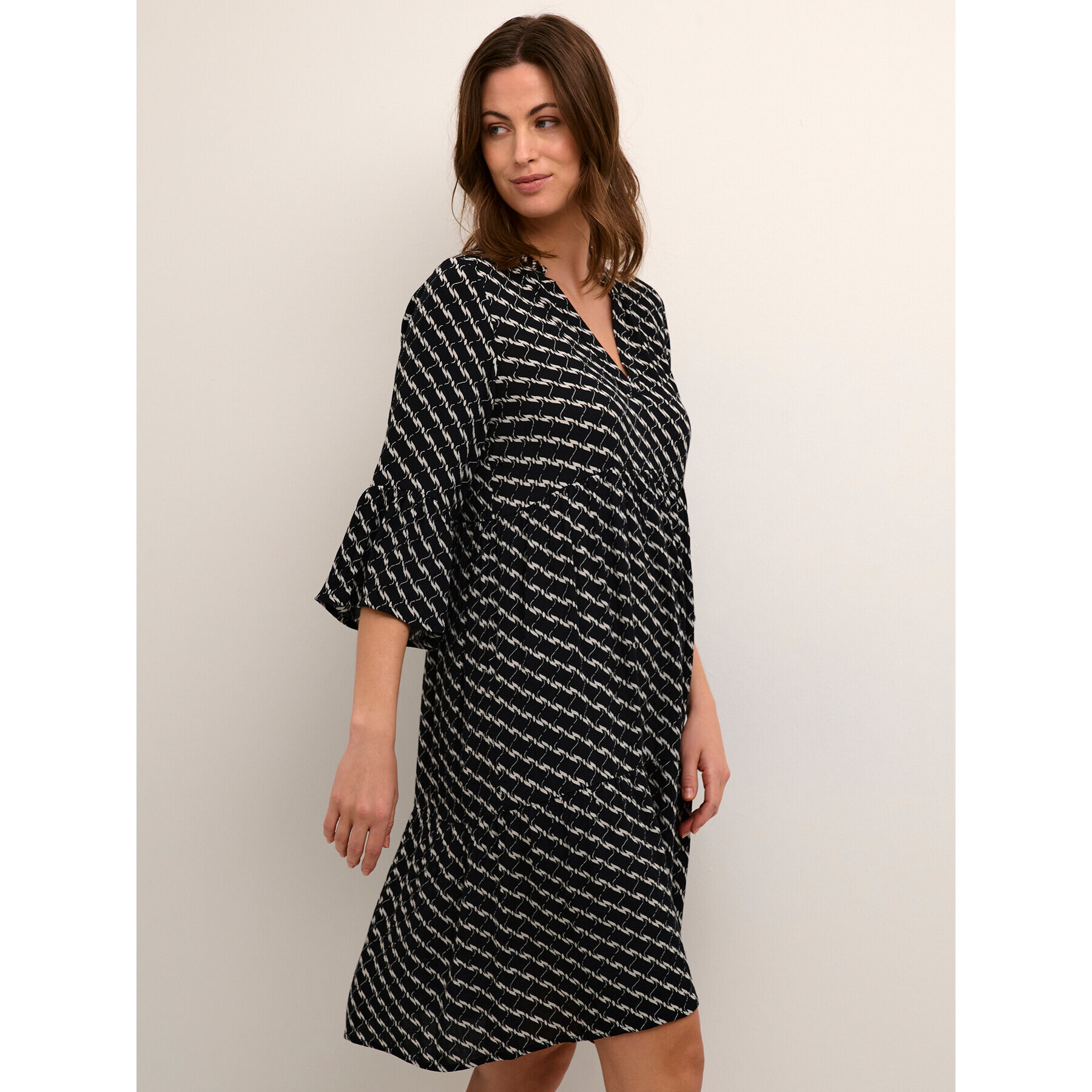 Kaffe Ежедневна рокля Marita 10507704 Черен Regular Fit - Pepit.bg