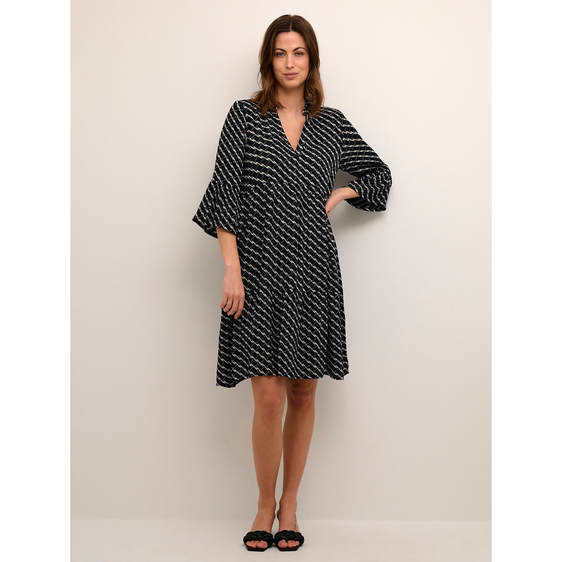 Kaffe Ежедневна рокля Marita 10507704 Черен Regular Fit - Pepit.bg
