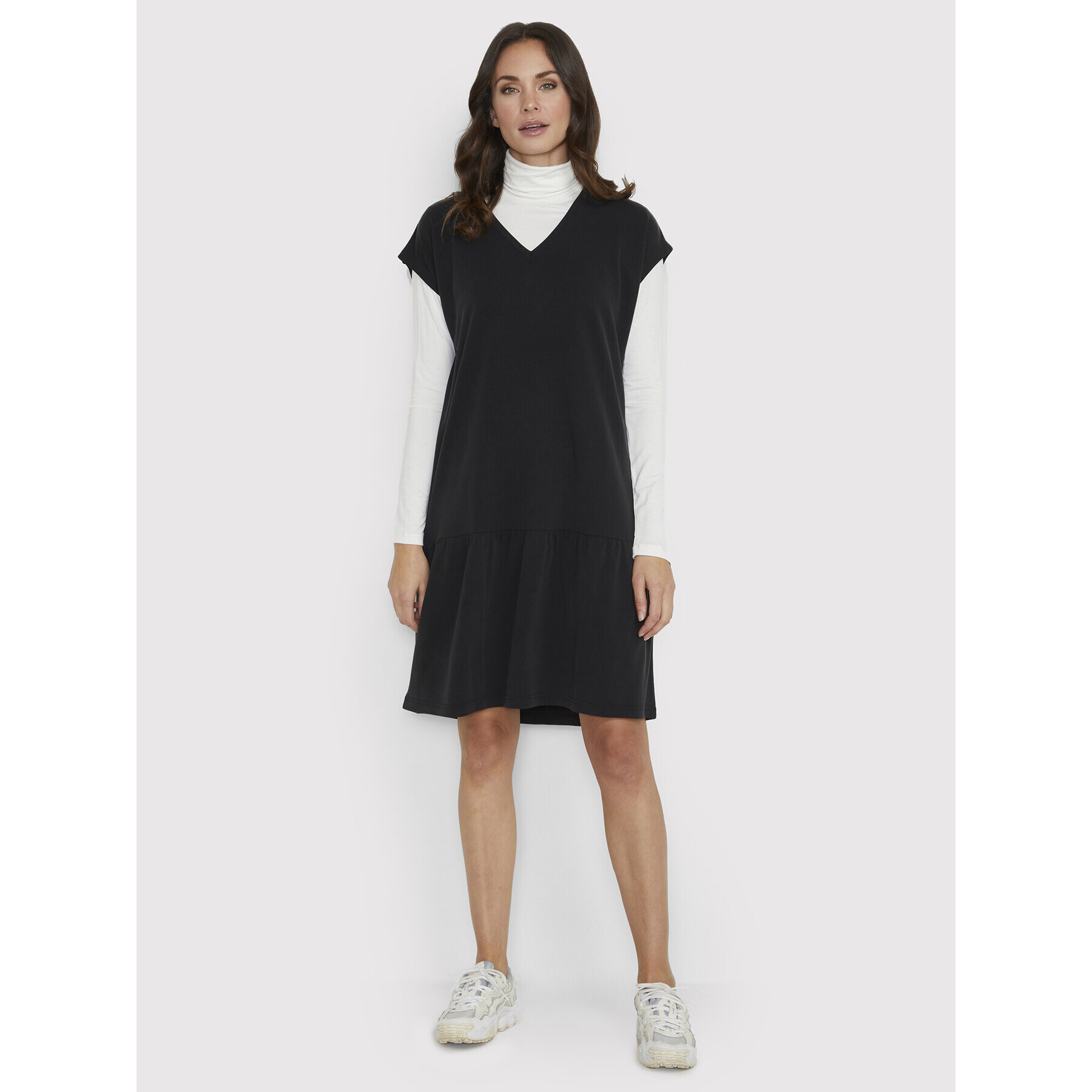 Kaffe Ежедневна рокля Lissie 10506682 Черен Regular Fit - Pepit.bg