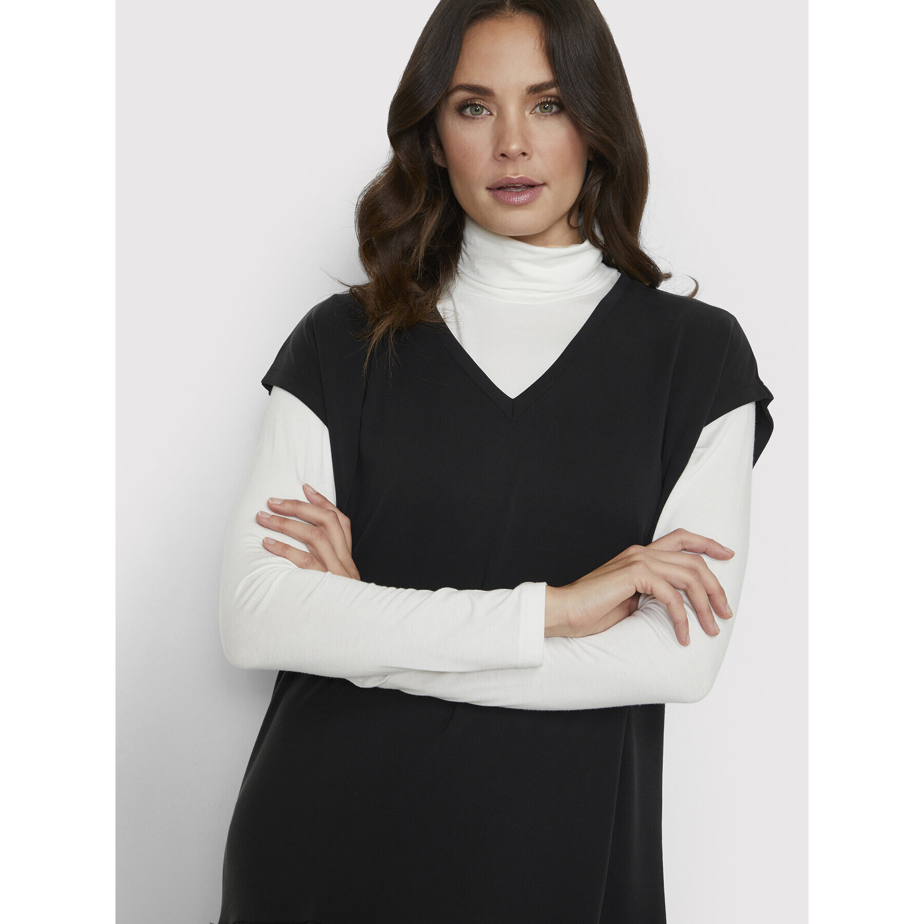 Kaffe Ежедневна рокля Lissie 10506682 Черен Regular Fit - Pepit.bg
