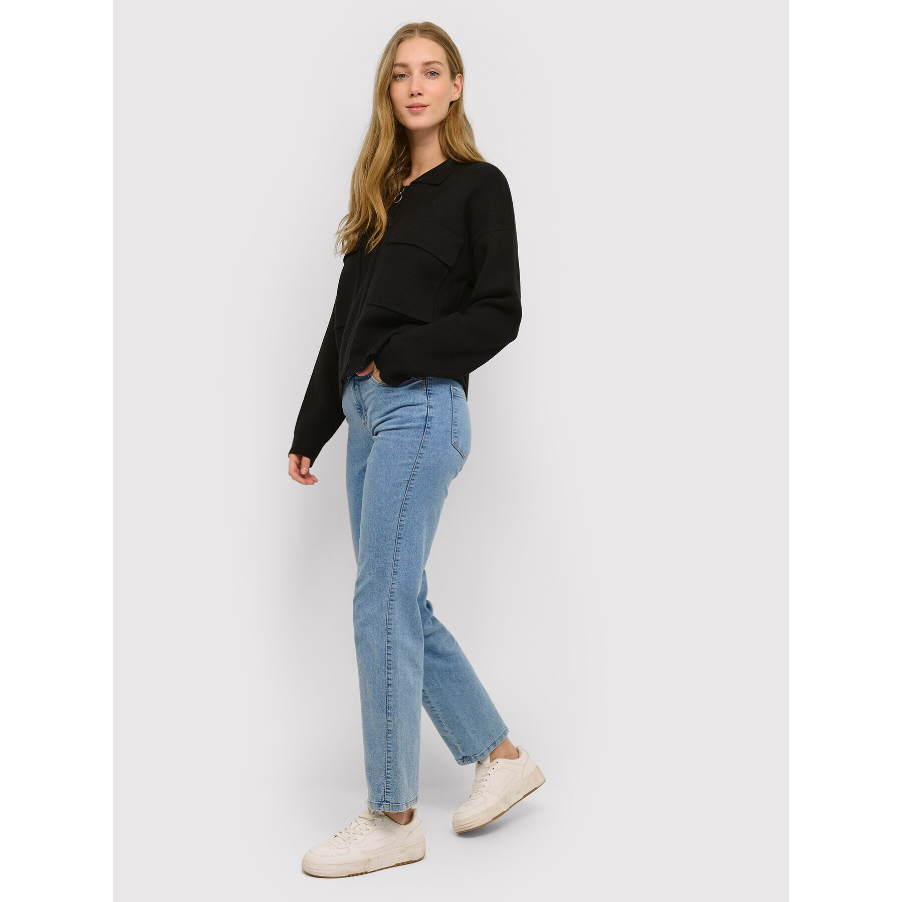 Kaffe Кардиган Filippa 10506789 Черен Regular Fit - Pepit.bg