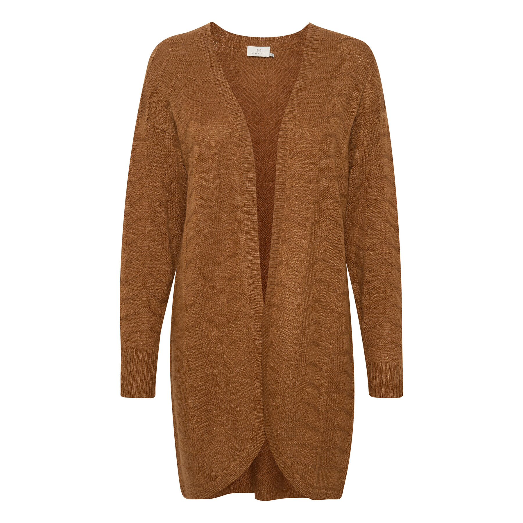 Kaffe Кардиган Kaemria 10506359 Кафяв Regular Fit - Pepit.bg
