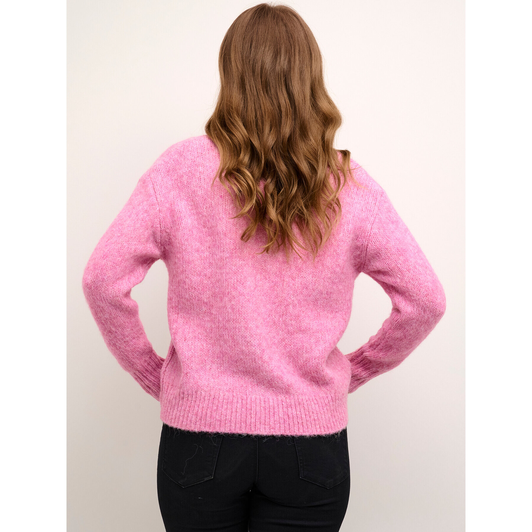 Kaffe Кардиган Zaroline 10507116 Розов Boxy Fit - Pepit.bg