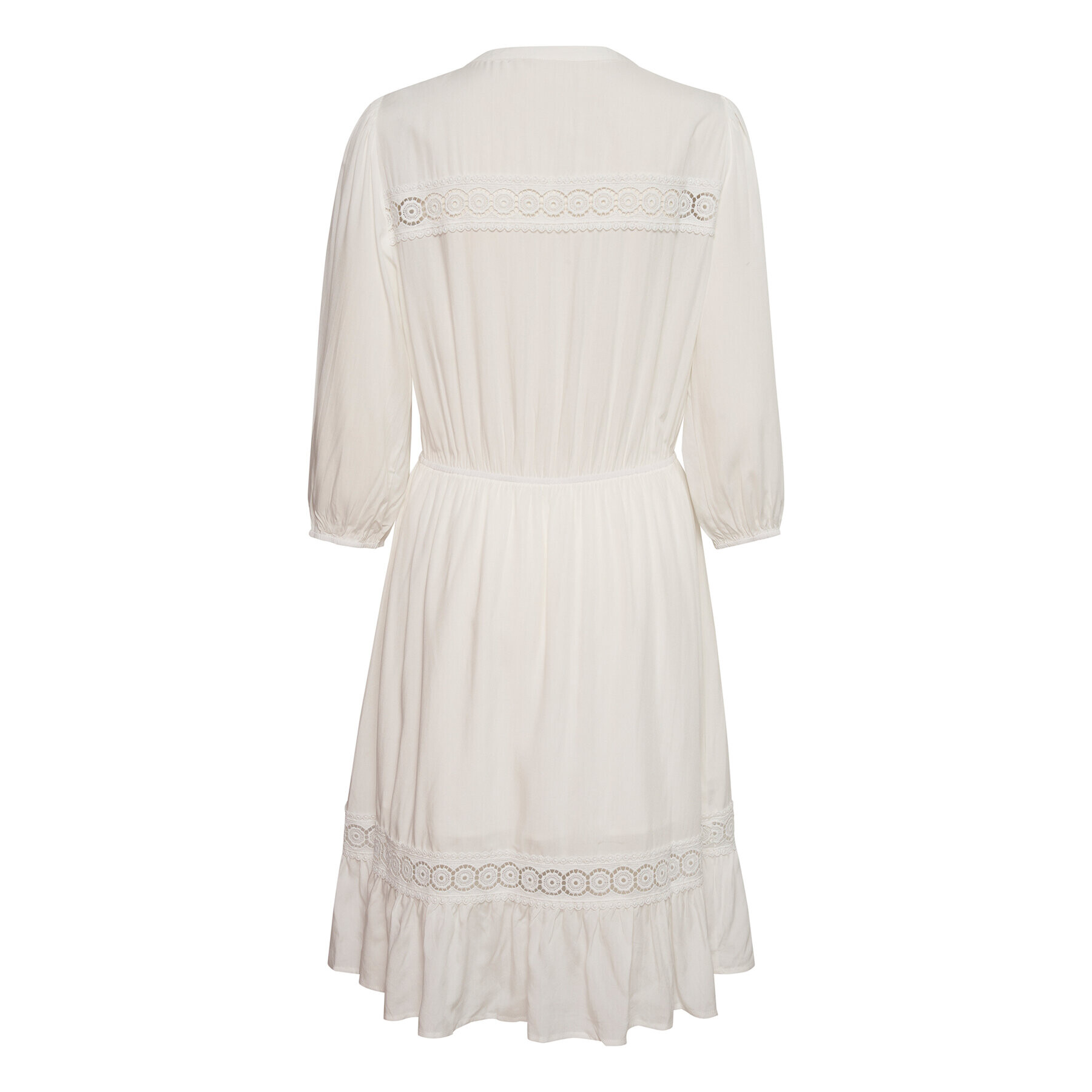 Kaffe Лятна рокля Freya 10507544 Бял Regular Fit - Pepit.bg