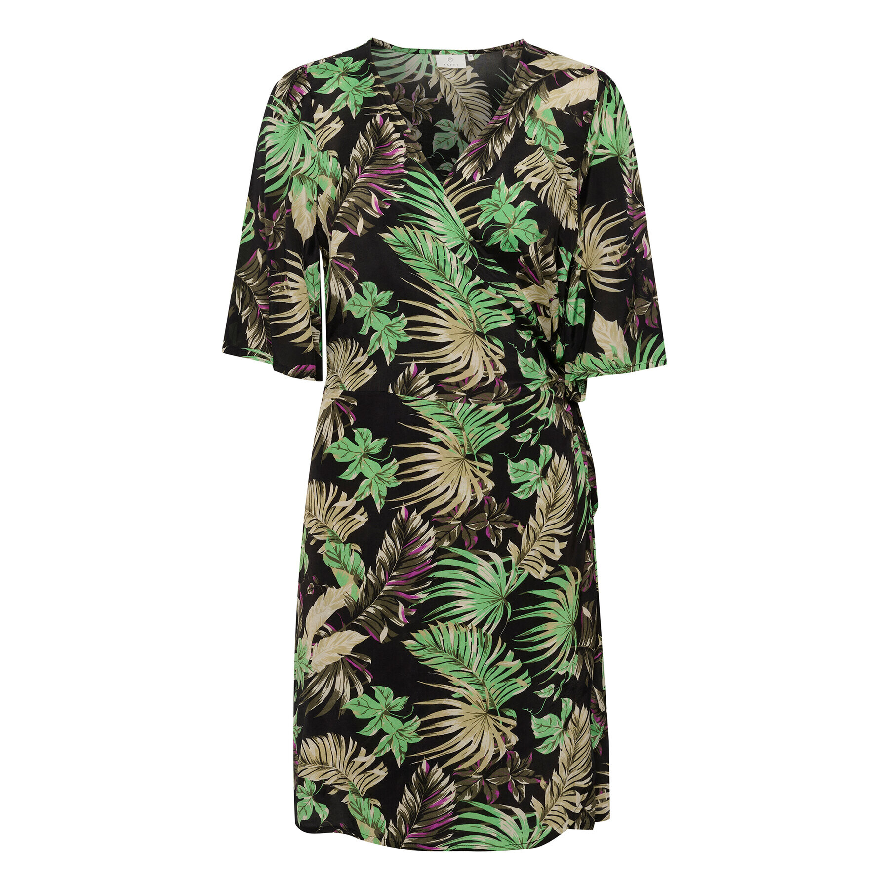 Kaffe Лятна рокля Lulu 10507441 Зелен Regular Fit - Pepit.bg