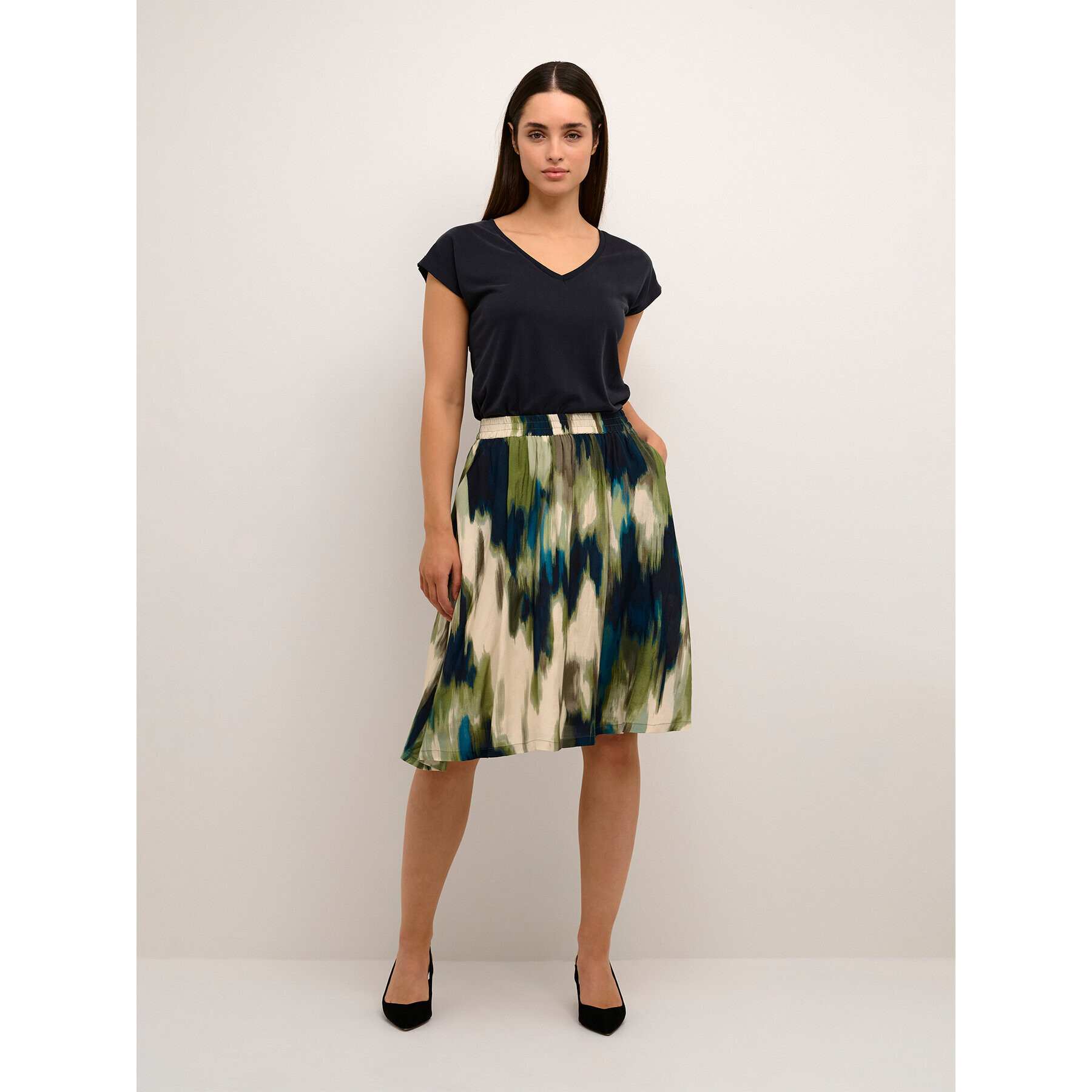 Kaffe Пола тип трапец Drylia 10507588 Цветен Regular Fit - Pepit.bg