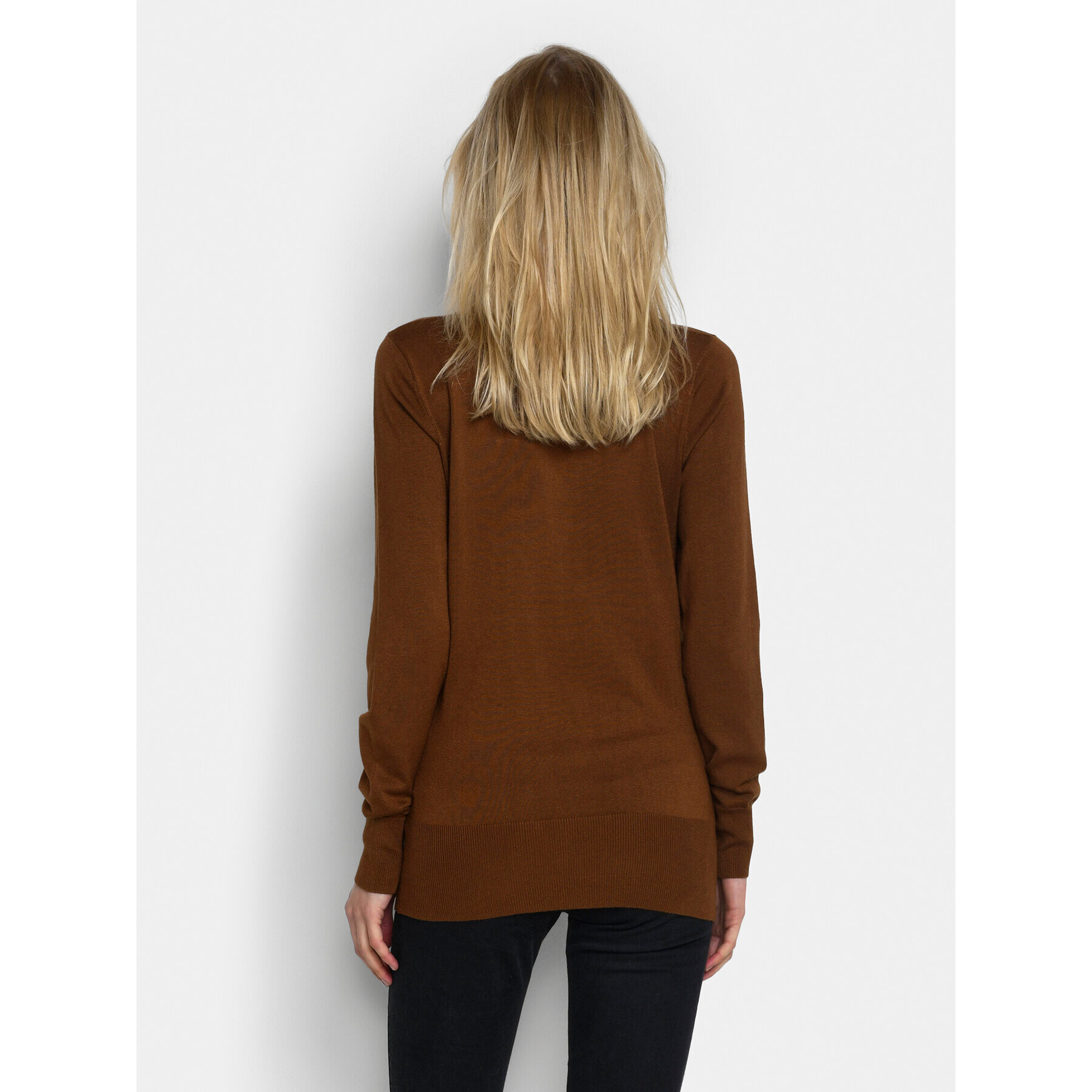 Kaffe Поло Astrid 500023 Кафяв Regular Fit - Pepit.bg