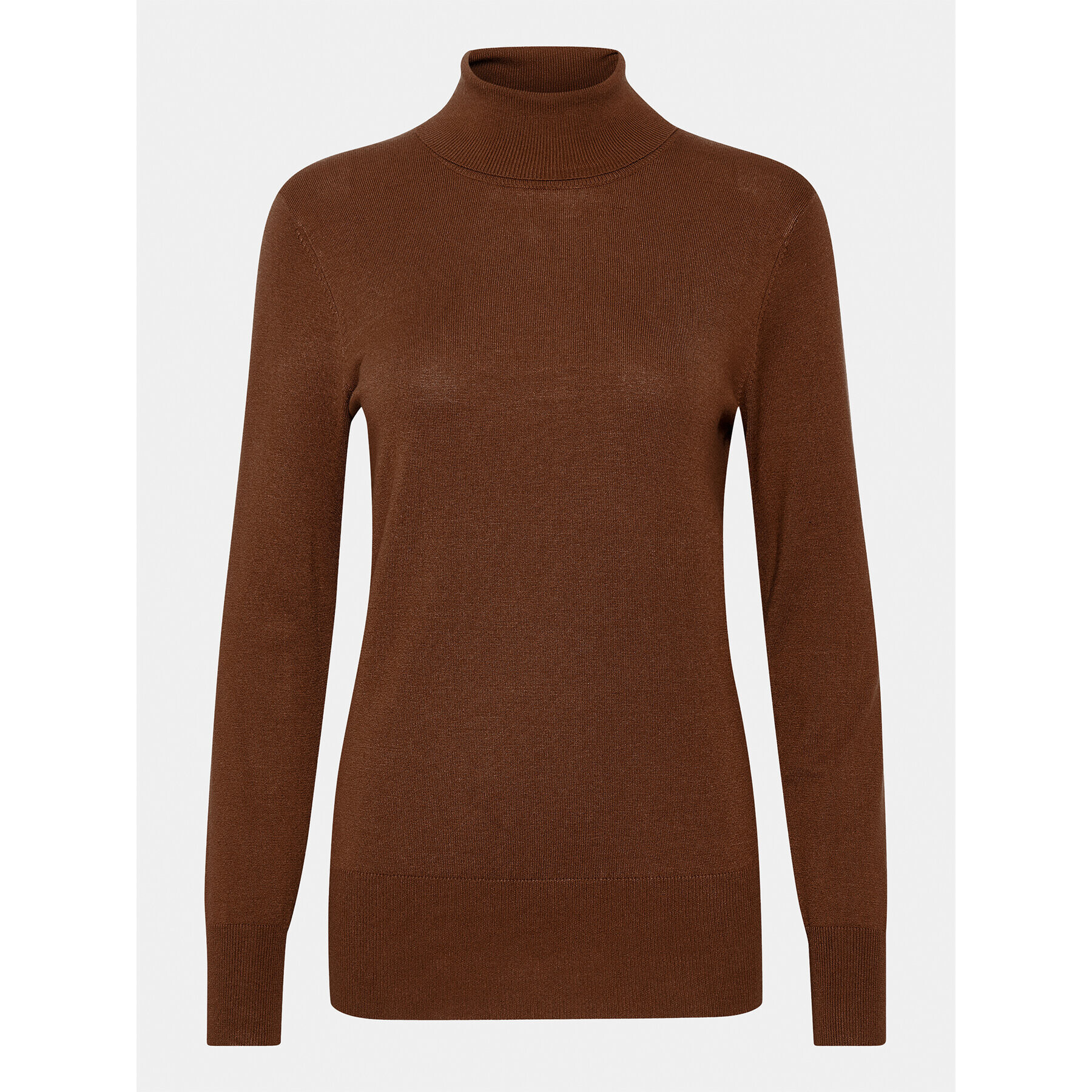 Kaffe Поло Astrid 500023 Кафяв Regular Fit - Pepit.bg