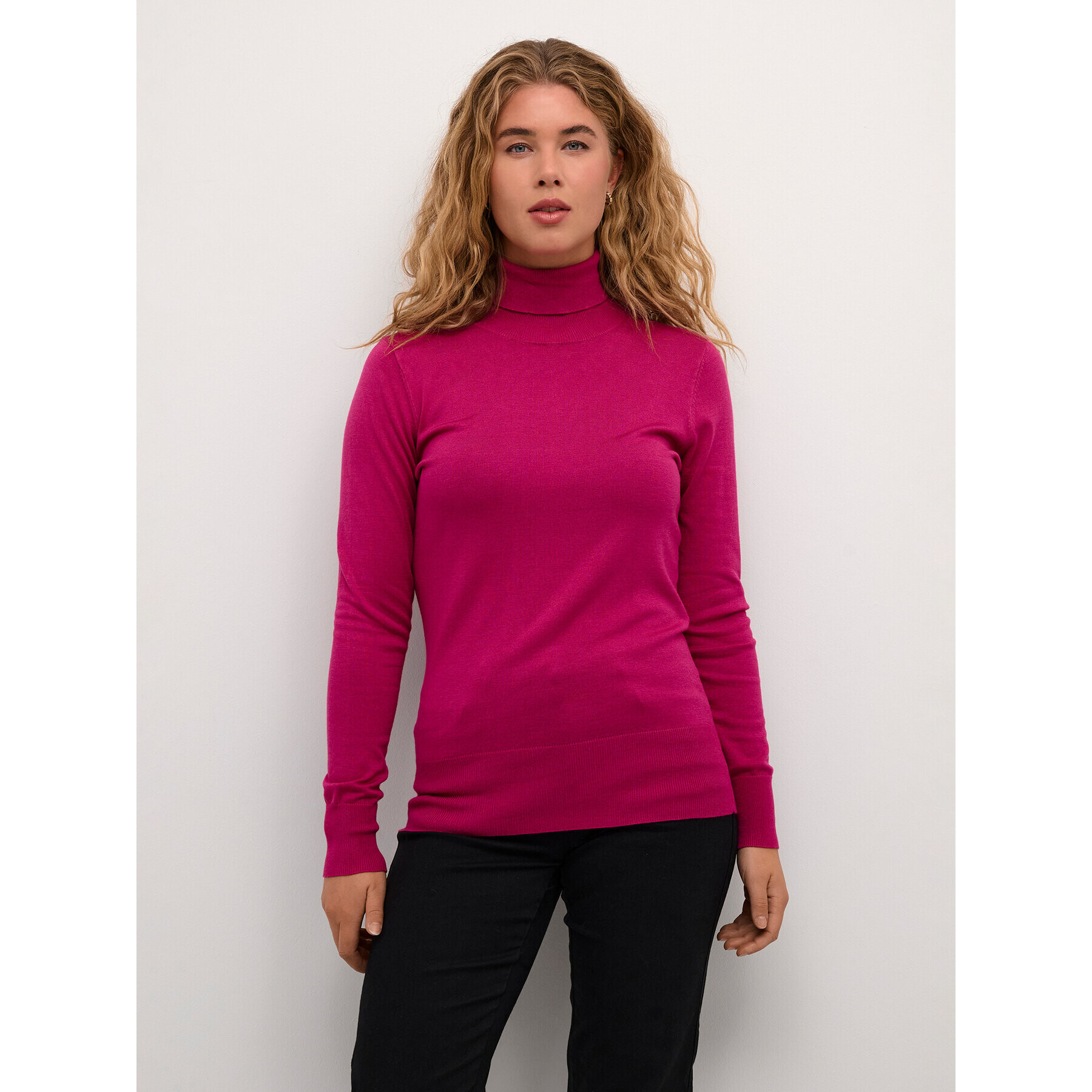 Kaffe Поло Astrid 500023 Розов Regular Fit - Pepit.bg
