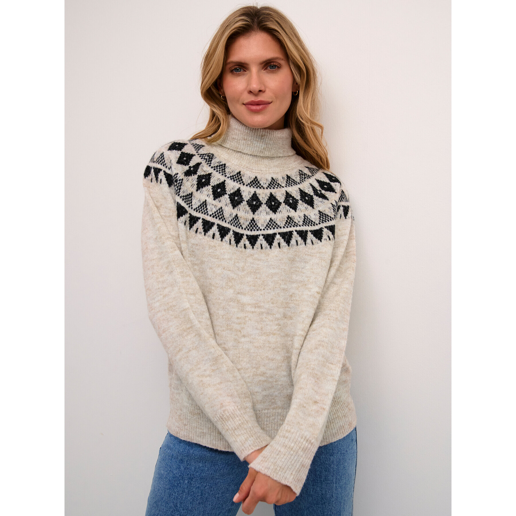 Kaffe Поло Melissa 10506886 Бежов Regular Fit - Pepit.bg