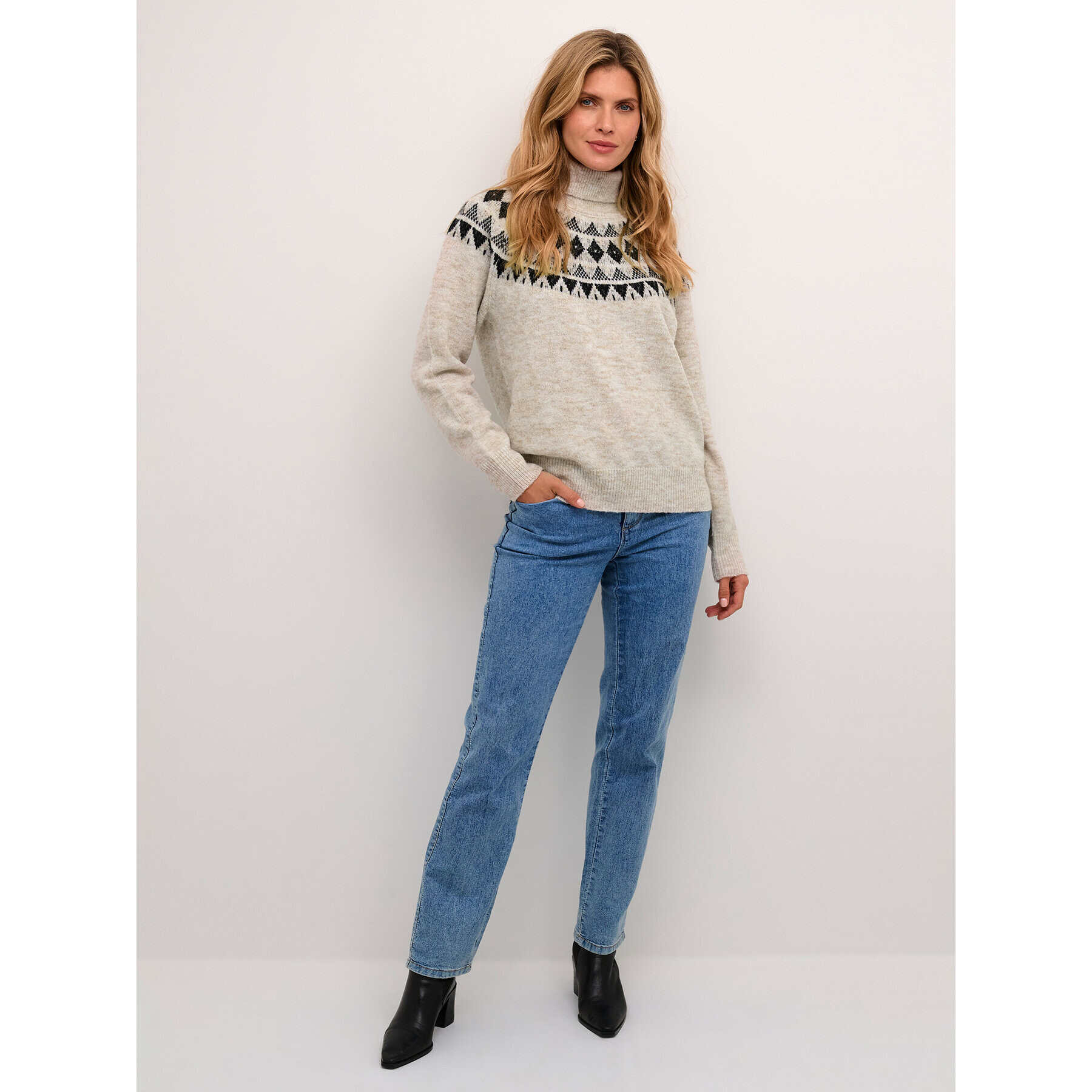 Kaffe Поло Melissa 10506886 Бежов Regular Fit - Pepit.bg