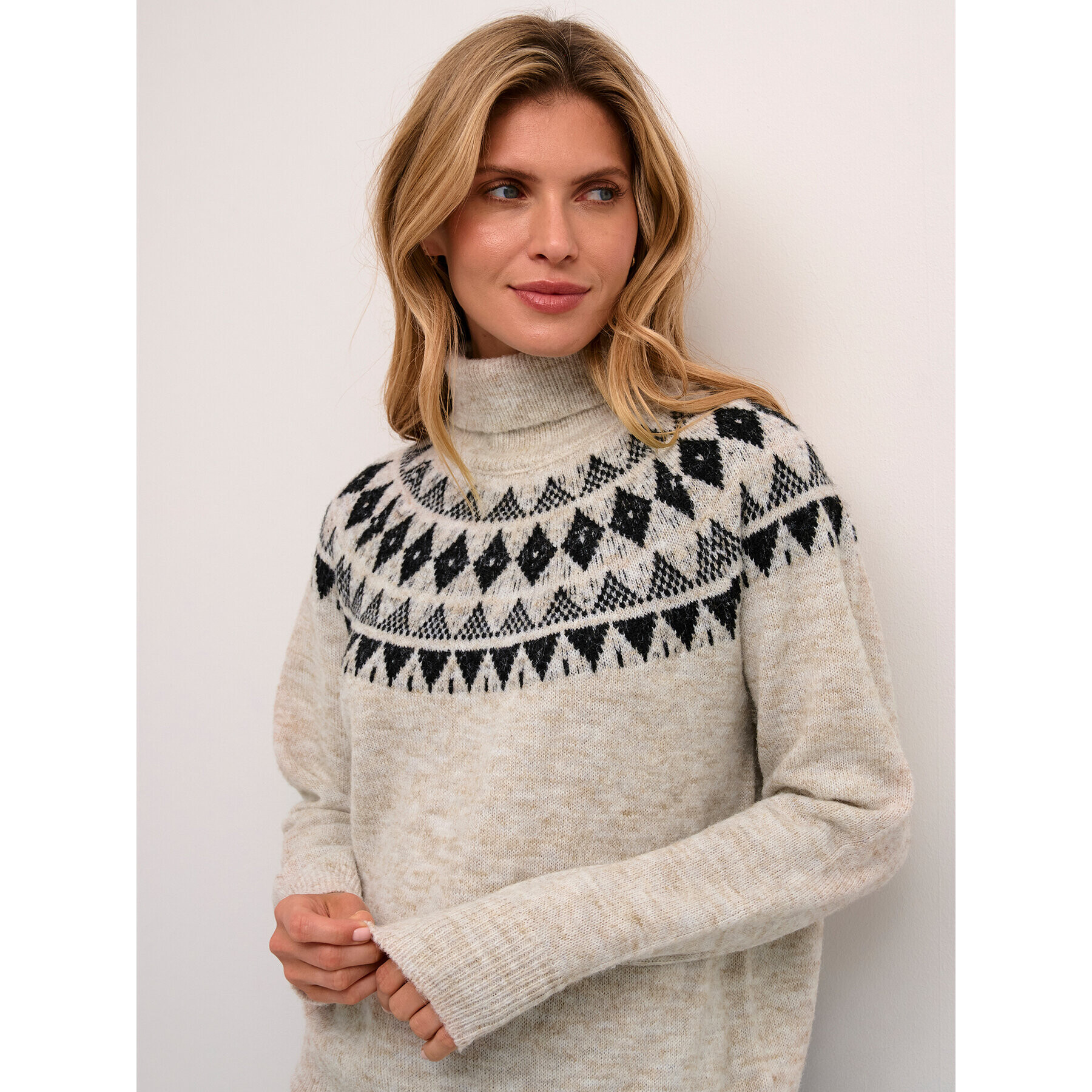 Kaffe Поло Melissa 10506886 Бежов Regular Fit - Pepit.bg