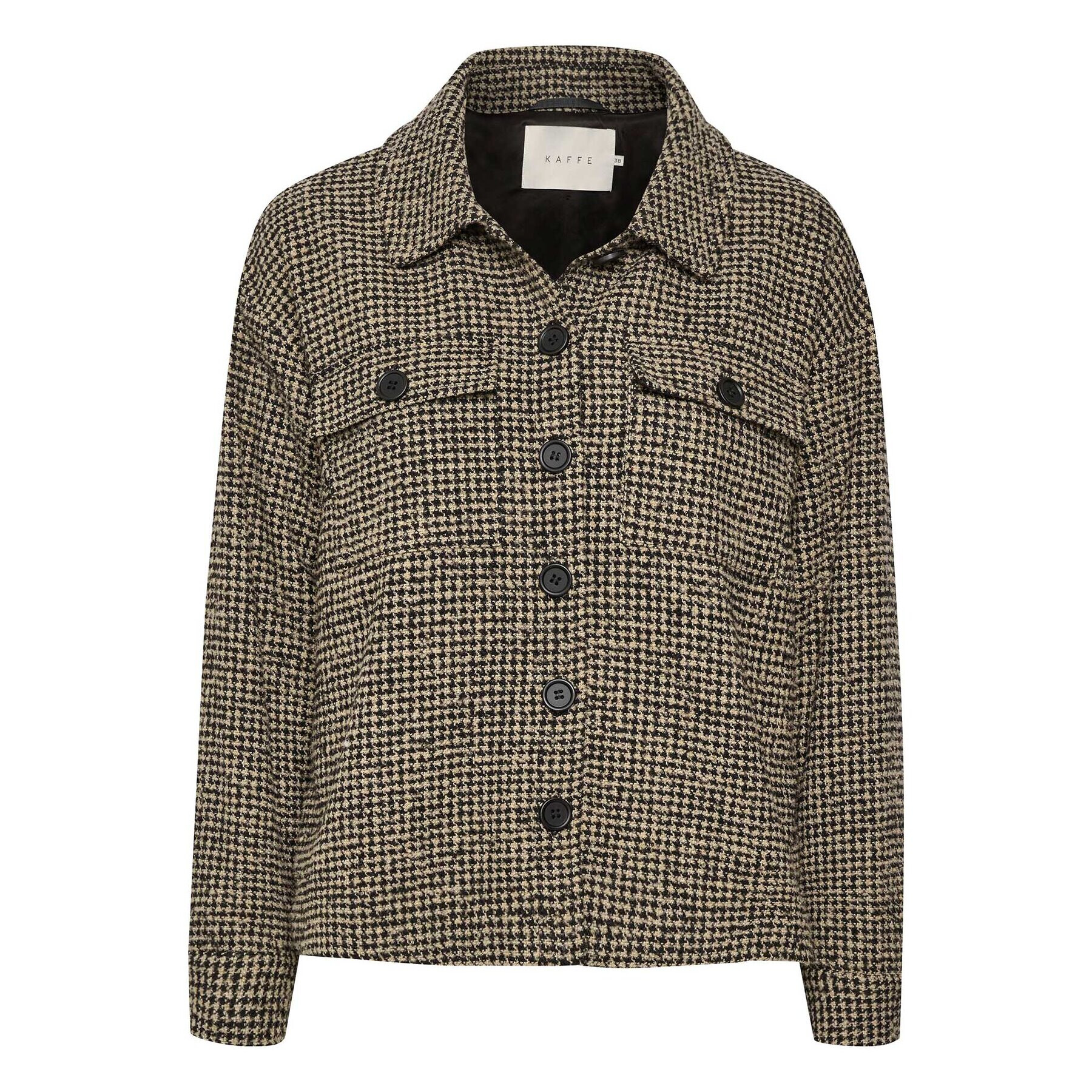 Kaffe Преходно яке Lisette 10506875 Бежов Relaxed Fit - Pepit.bg