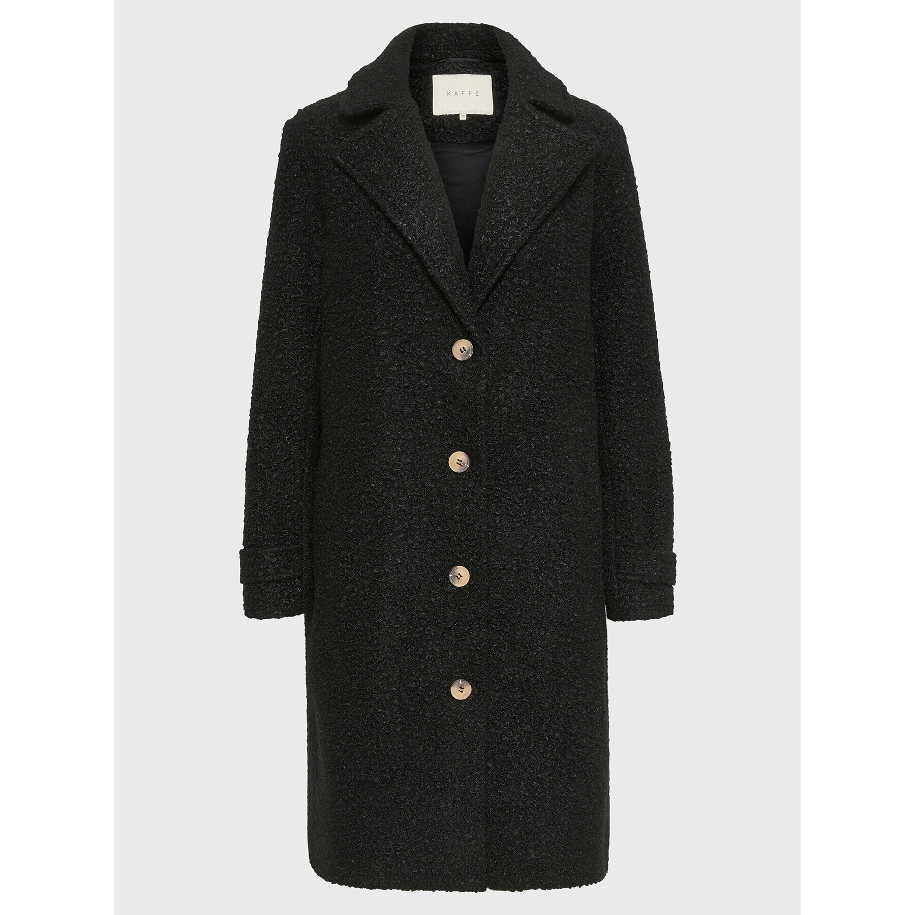 Kaffe Преходно палто Anne 10506924 Черен Regular Fit - Pepit.bg