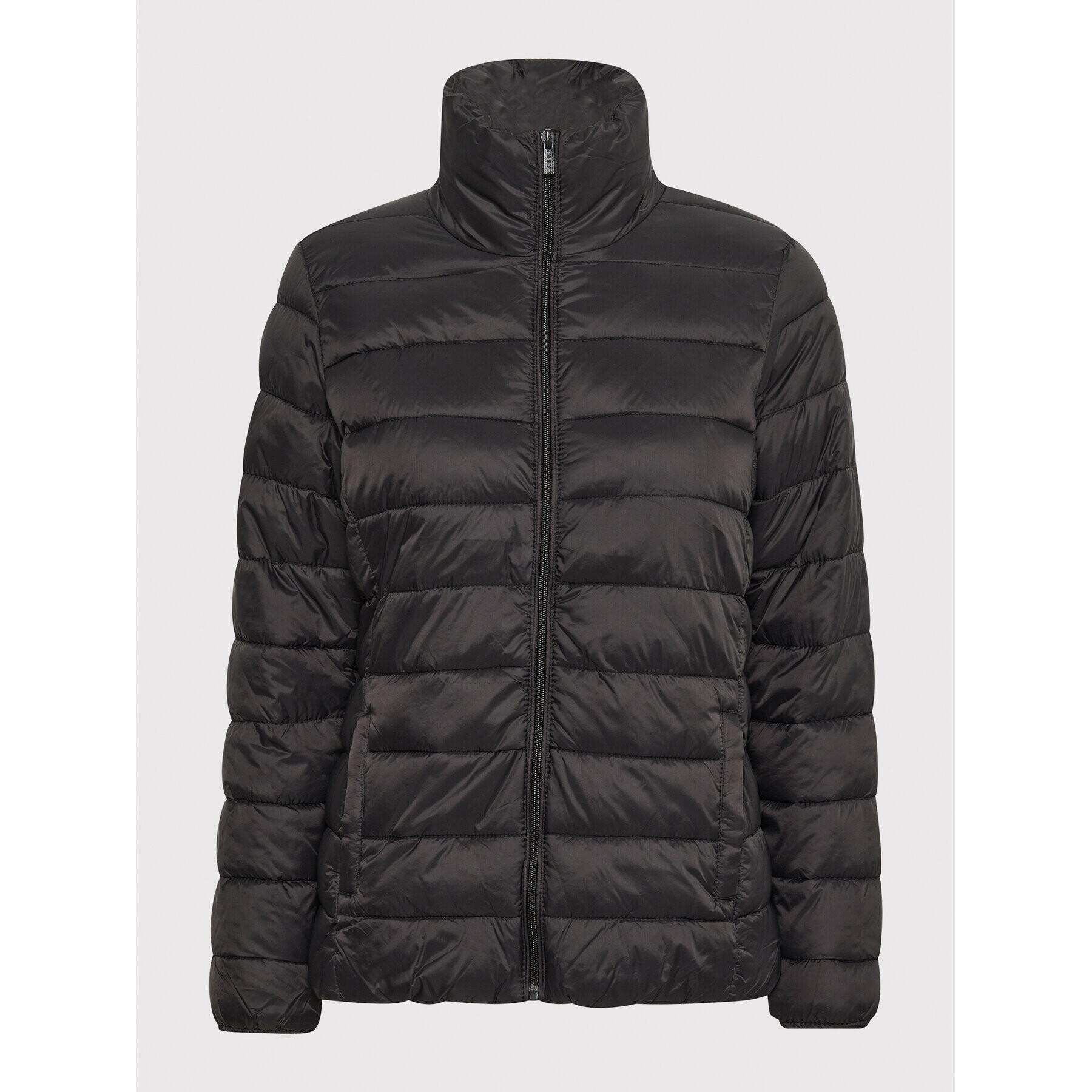 Kaffe Пухено яке Iora 10506103 Черен Regular Fit - Pepit.bg