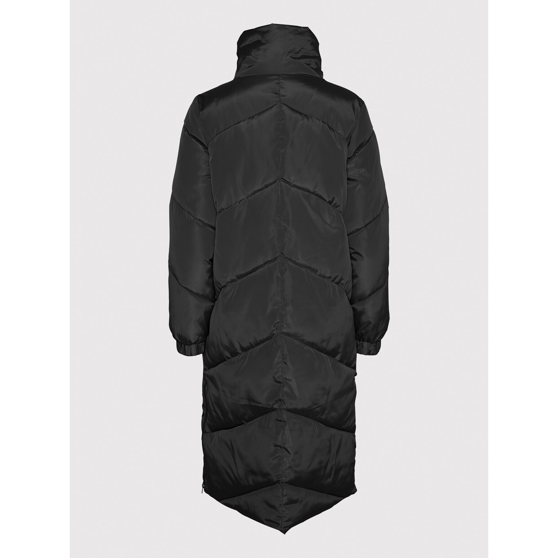 Kaffe Пухено яке Lindsay 10504571 Черен Regular Fit - Pepit.bg