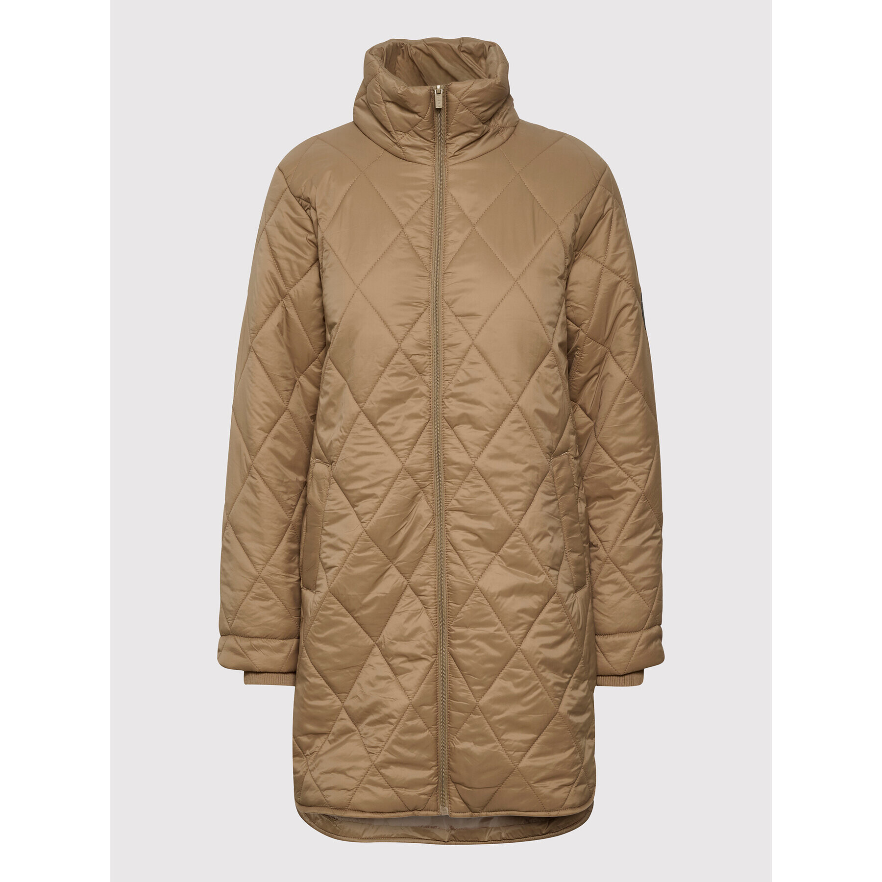 Kaffe Пухено яке Lorelia 10506375 Бежов Regular Fit - Pepit.bg