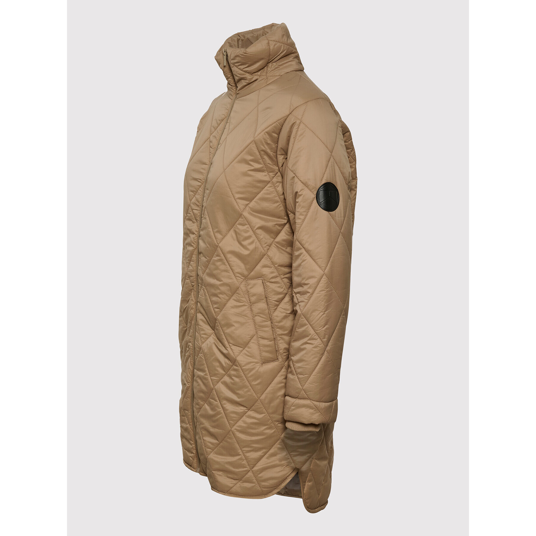 Kaffe Пухено яке Lorelia 10506375 Бежов Regular Fit - Pepit.bg