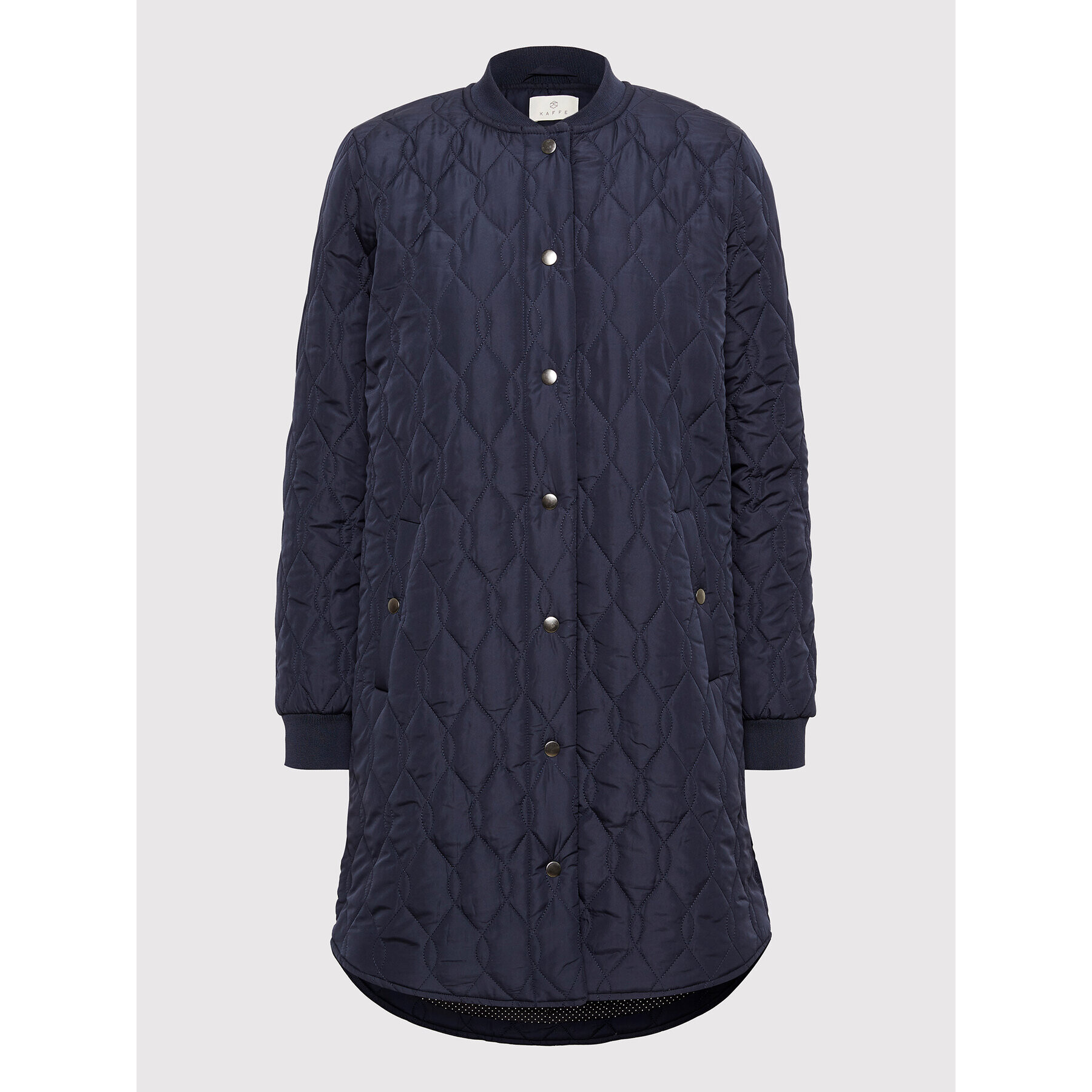 Kaffe Пухено яке Shally 10504093 Тъмносин Regular Fit - Pepit.bg