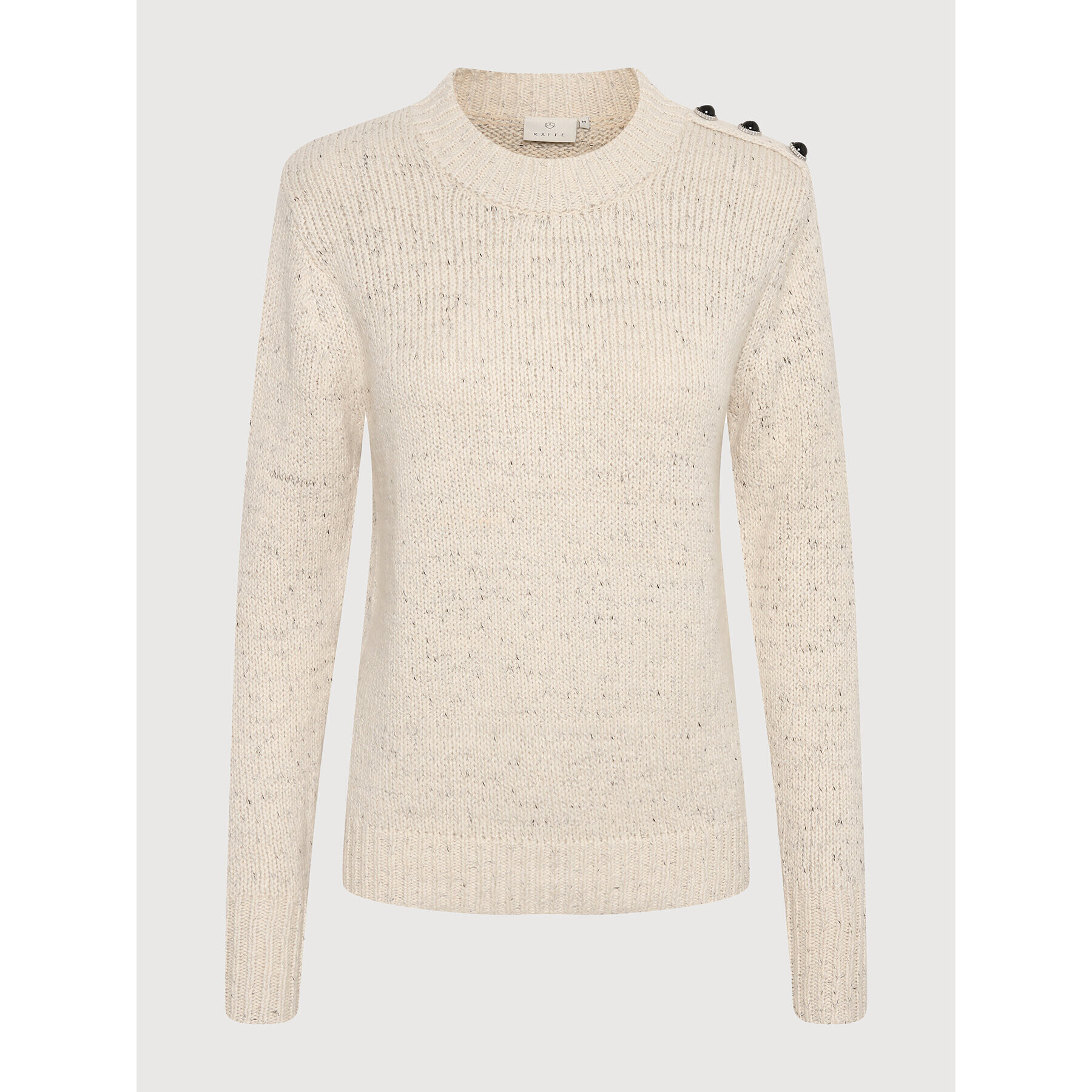 Kaffe Пуловер Betty 10506688 Бежов Regular Fit - Pepit.bg