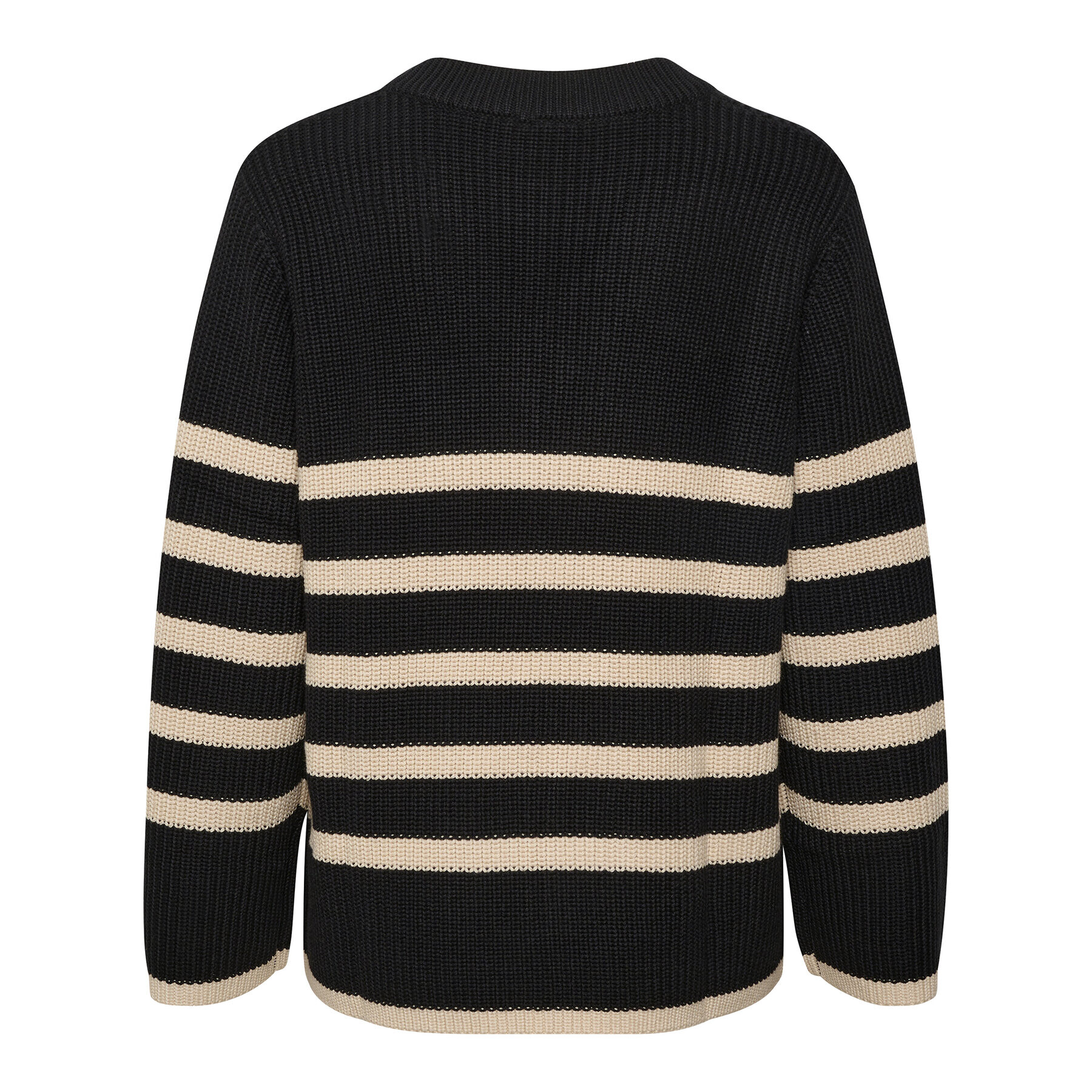 Kaffe Пуловер Irina 10507671 Черен Loose Fit - Pepit.bg