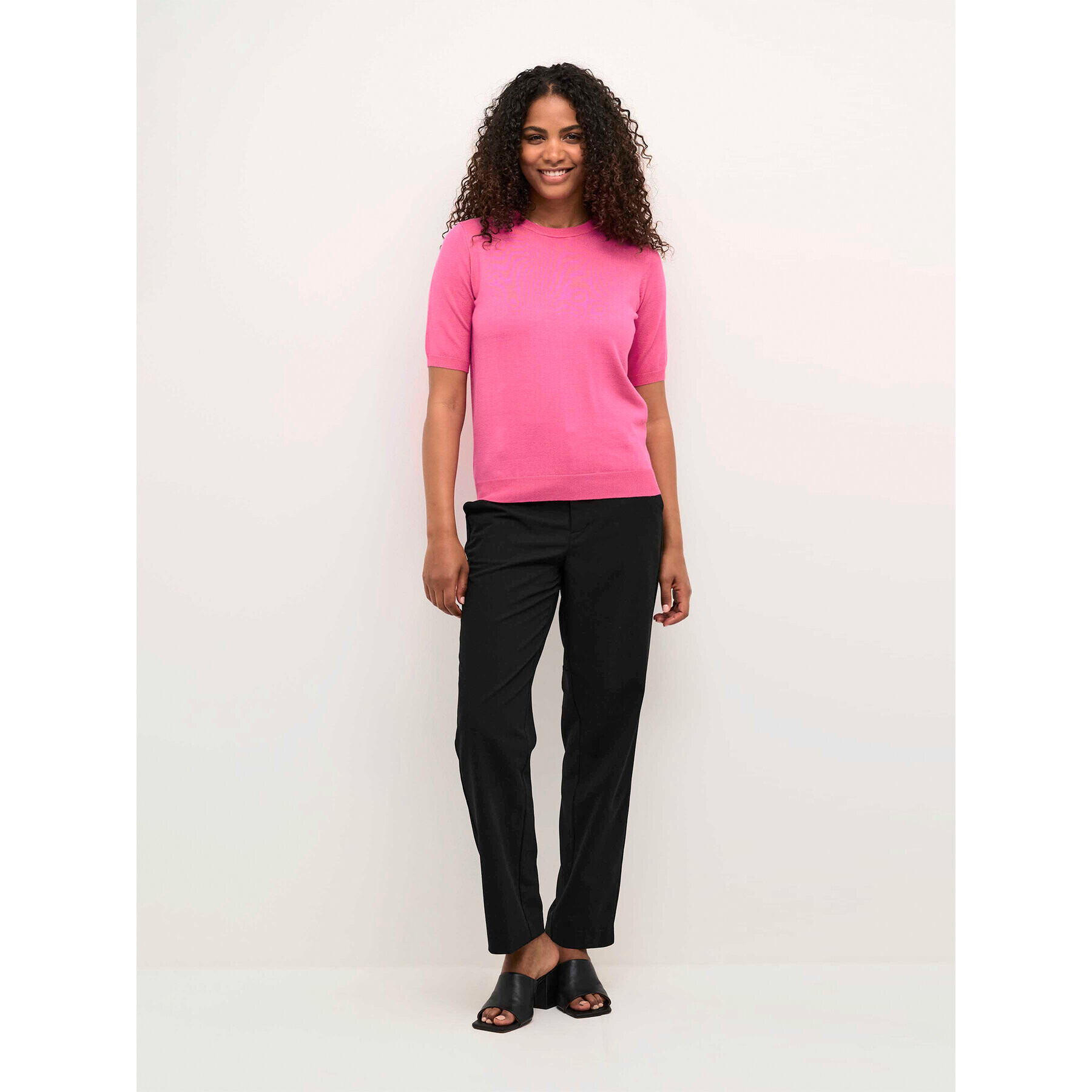 Kaffe Пуловер Jumper 10507320 Розов Regular Fit - Pepit.bg