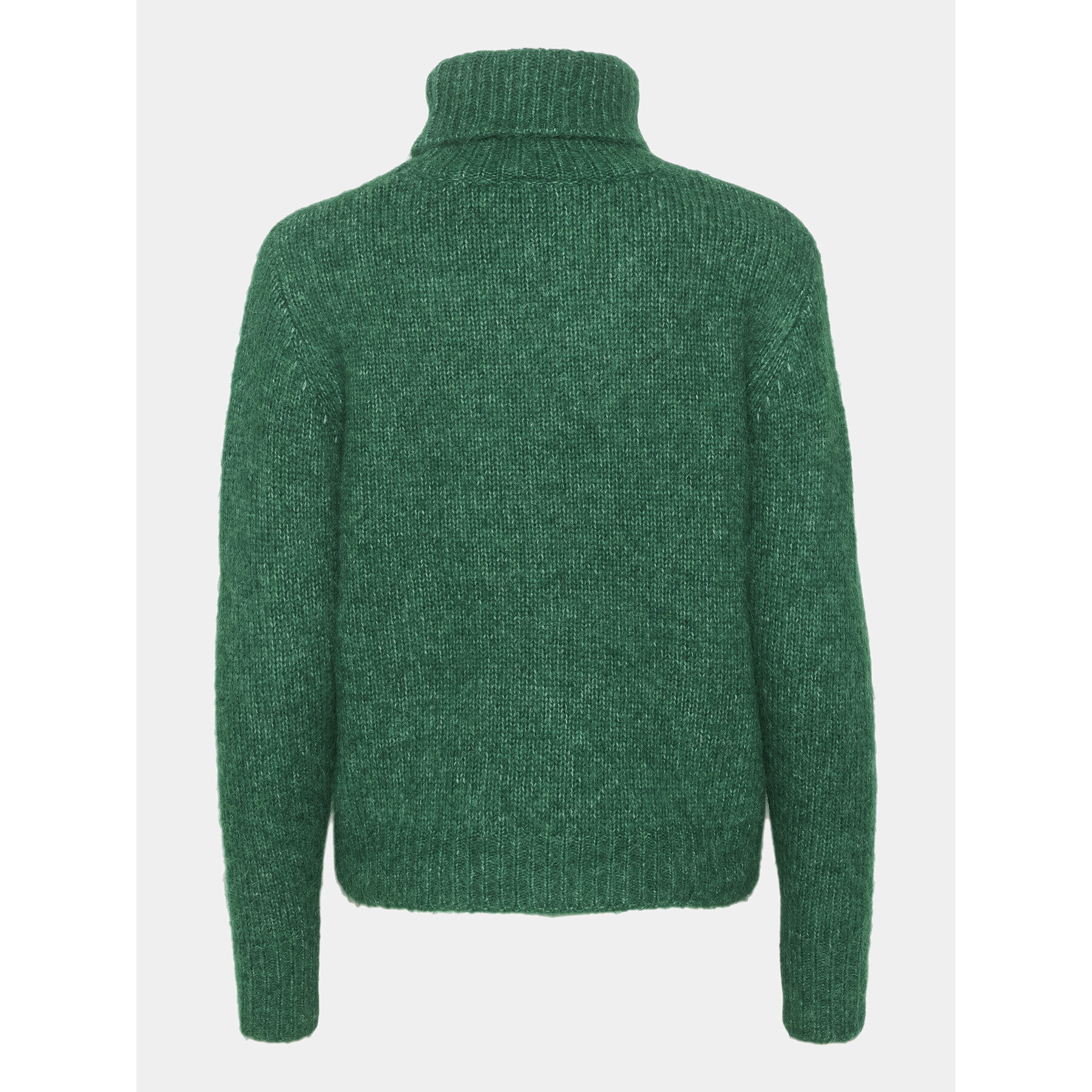 Kaffe Пуловер Kaalioma Rollneck 10506946 Зелен Loose Fit - Pepit.bg