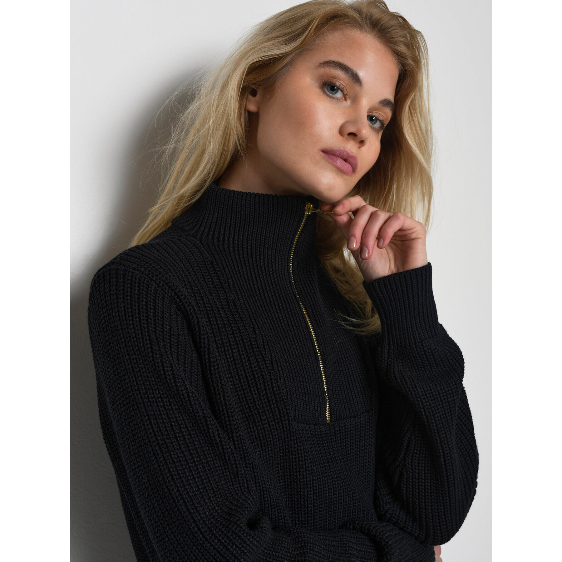 Kaffe Пуловер Kalioa 10506820 Черен Loose Fit - Pepit.bg