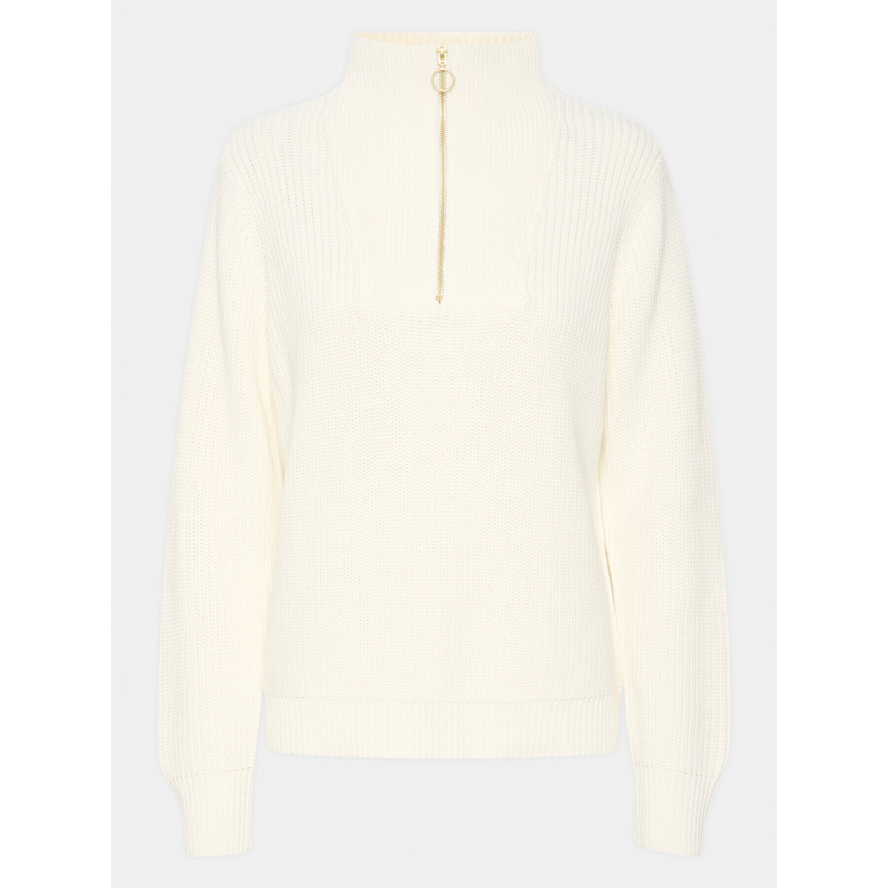 Kaffe Пуловер Kalioa 10506820 Екрю Loose Fit - Pepit.bg