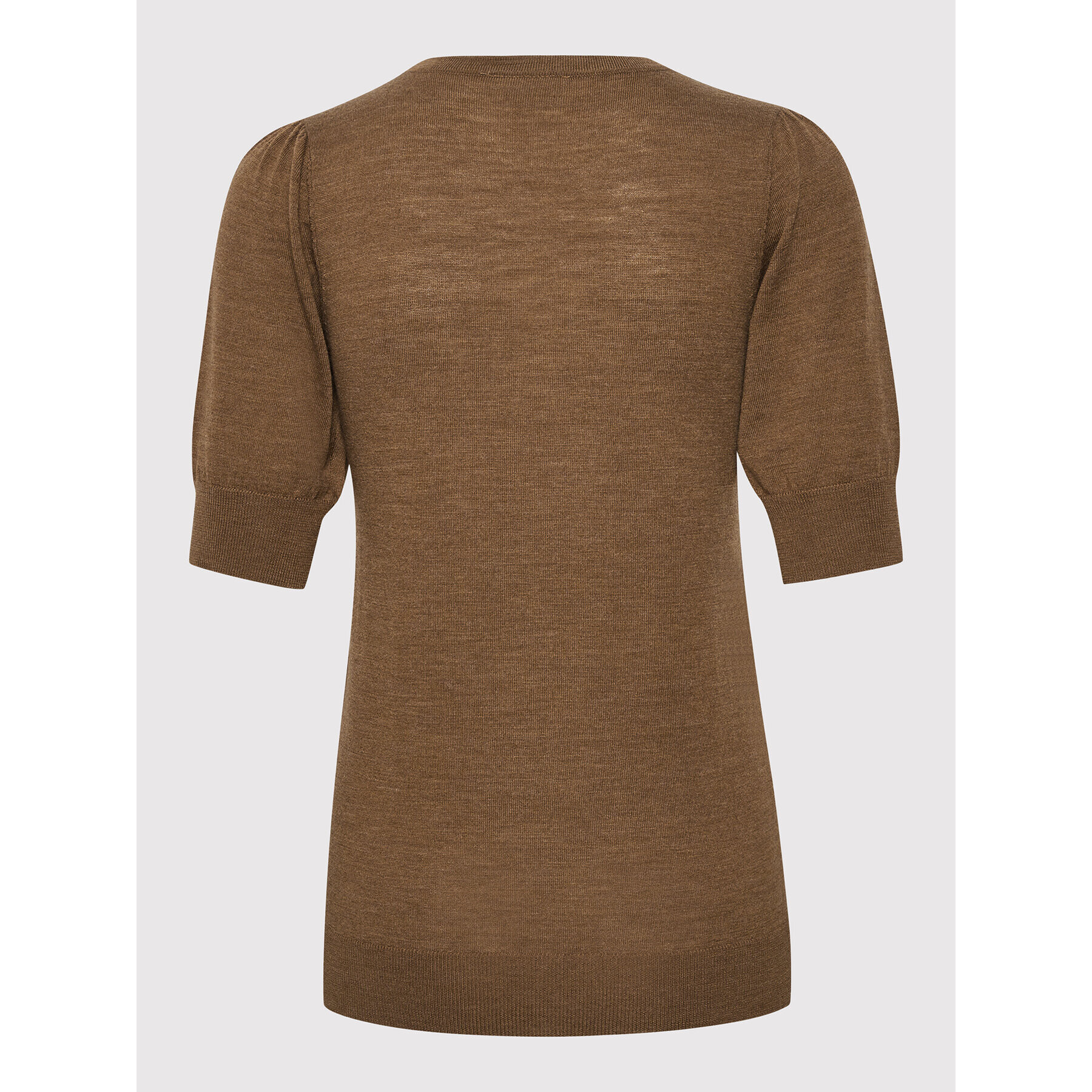 Kaffe Пуловер Merin 10506856 Кафяв Regular Fit - Pepit.bg