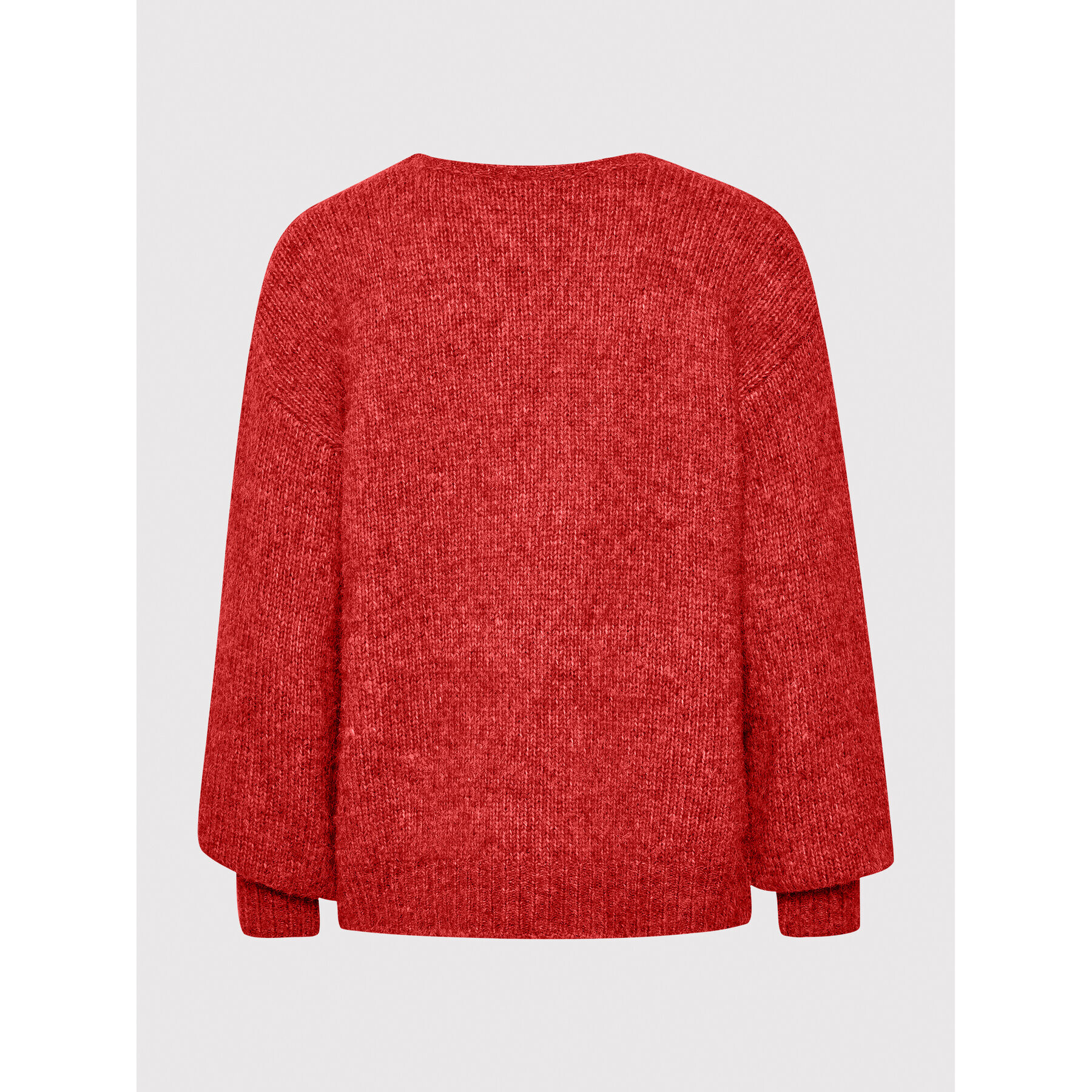 Kaffe Пуловер Sarla 10506829 Червен Loose Fit - Pepit.bg