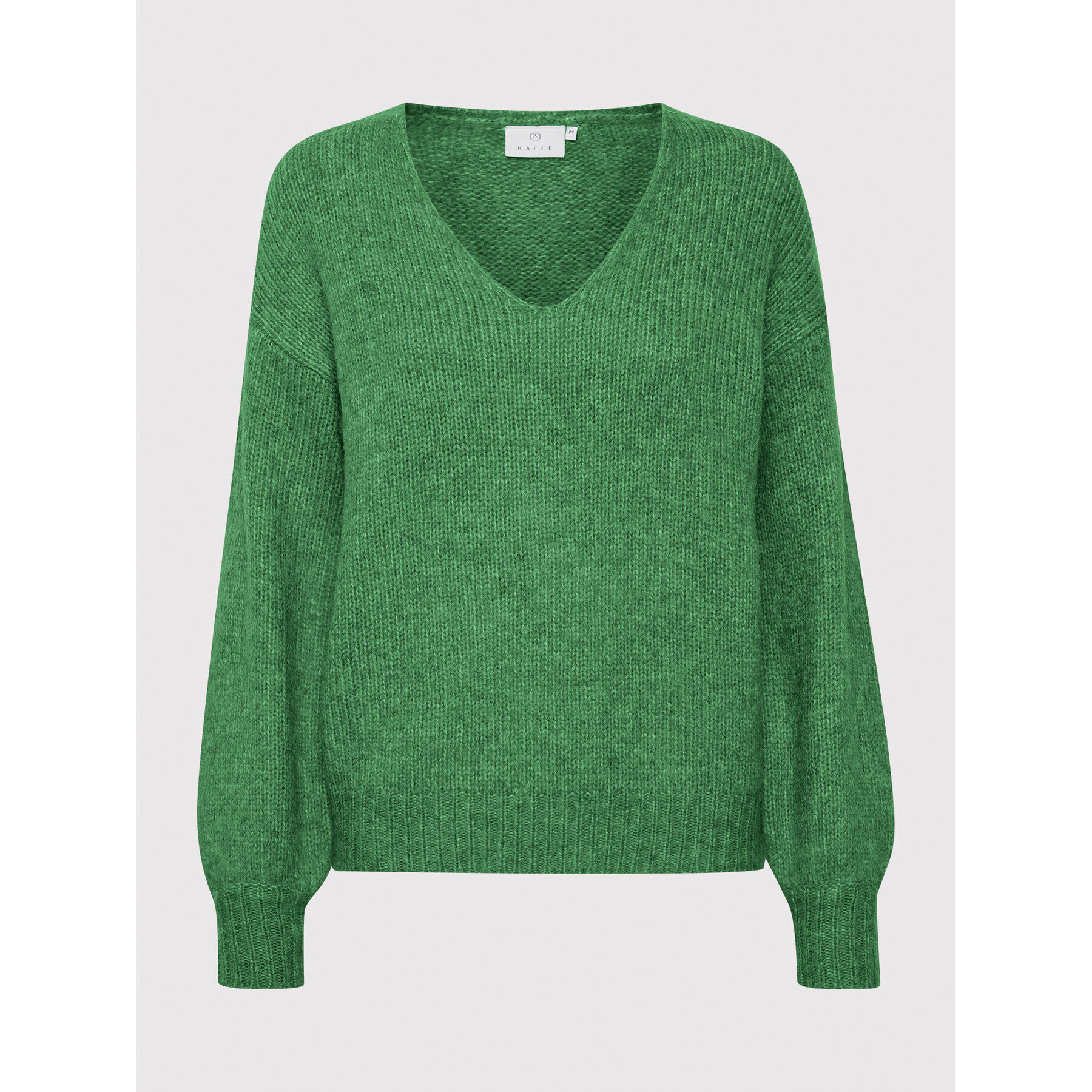 Kaffe Пуловер Sarla 10506829 Зелен Loose Fit - Pepit.bg
