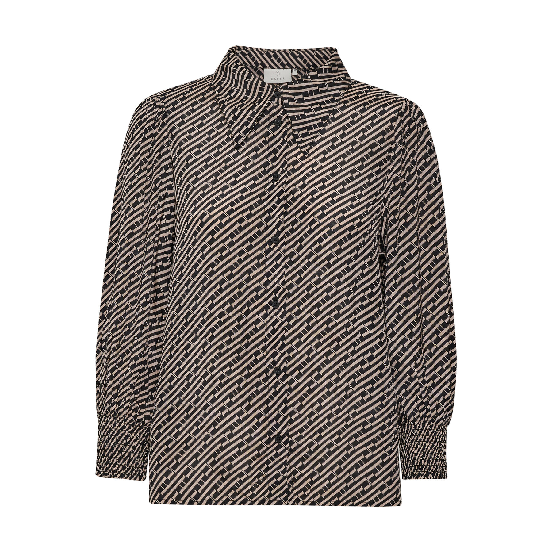 Kaffe Риза Ninna 10507203 Черен Regular Fit - Pepit.bg